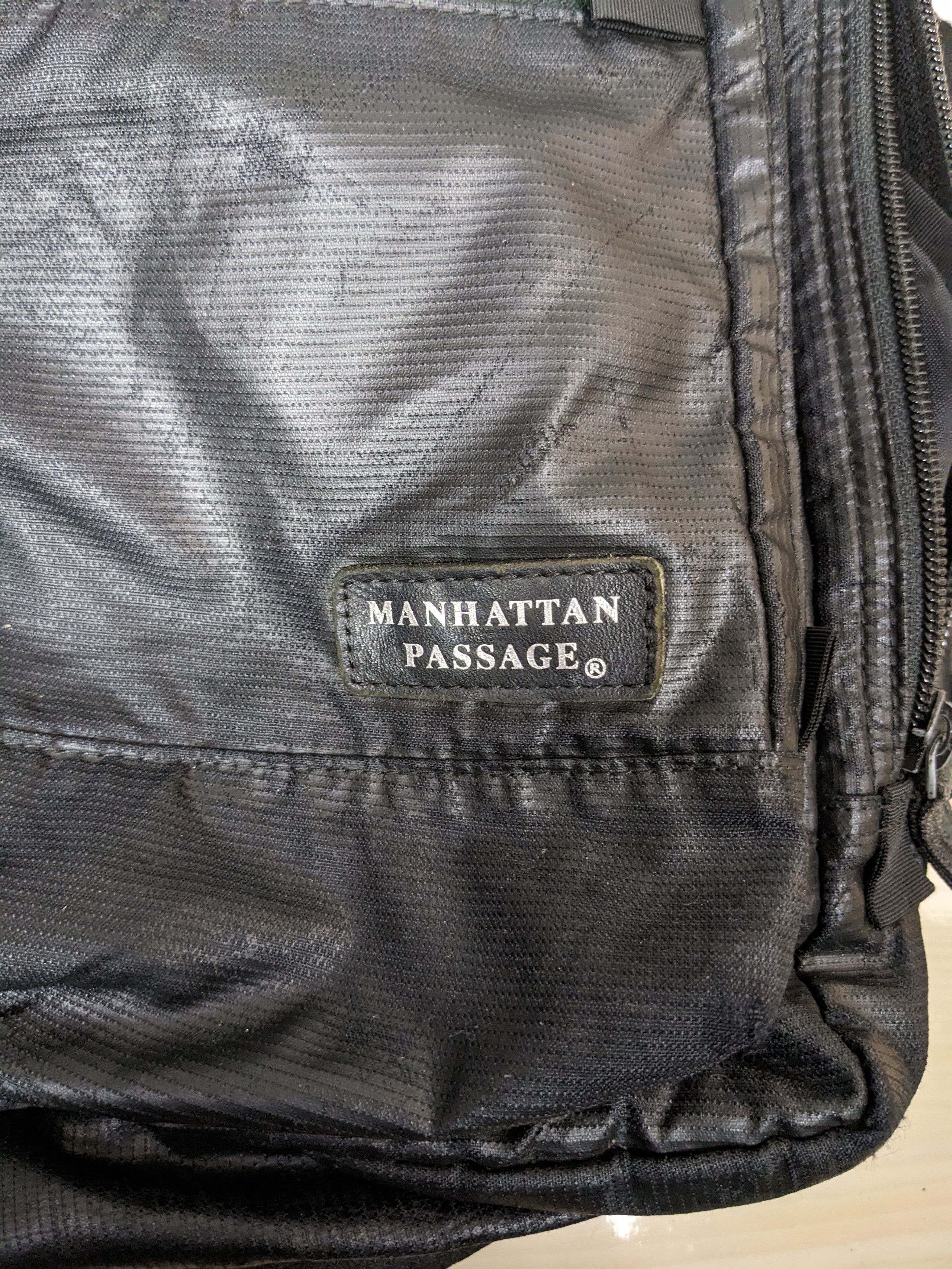 Manhattan Portage Vintage Manhattan Passage Briefcase Laptop Holder Big Size ONE SIZE - 9 Thumbnail