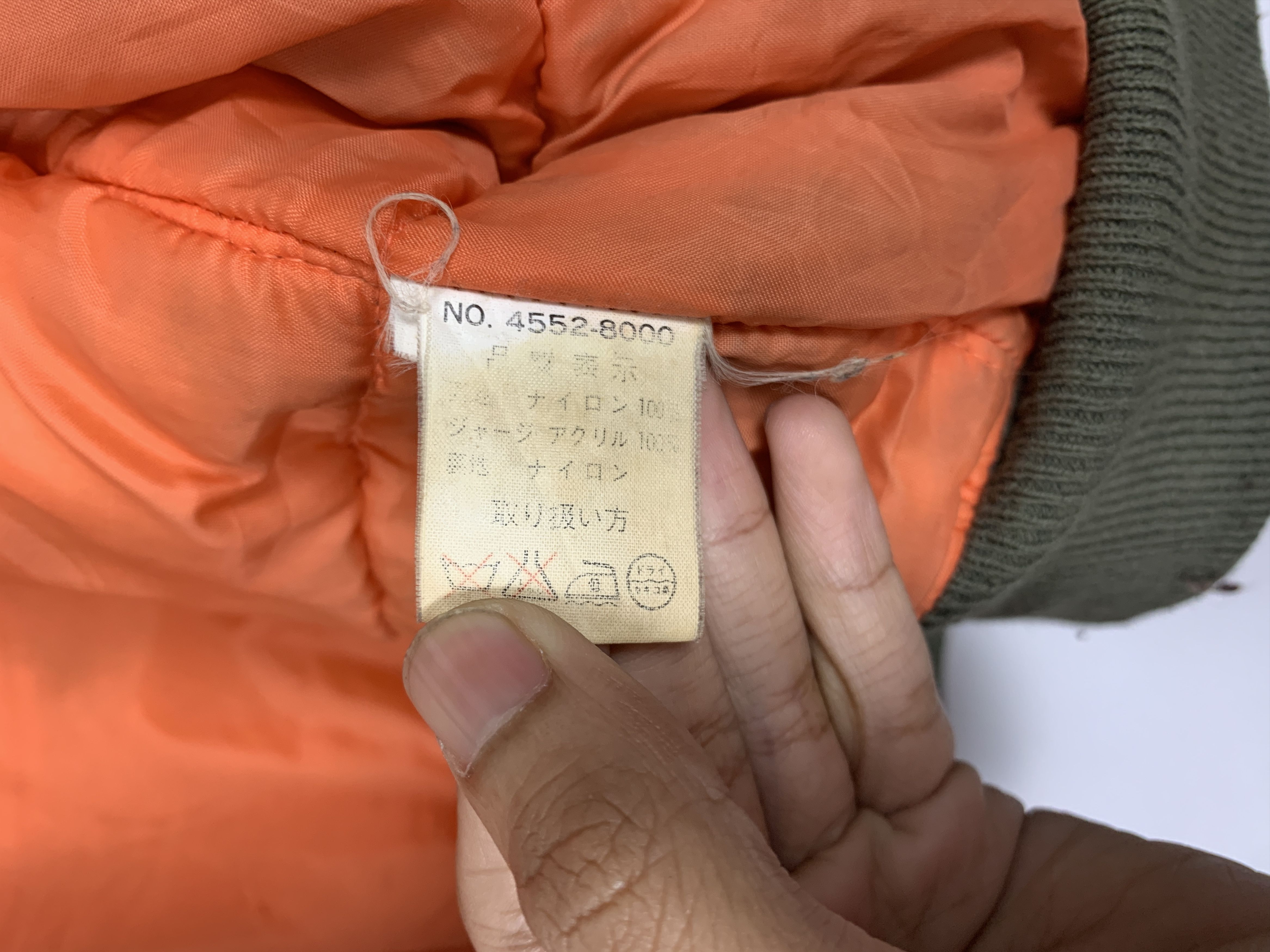 Japanese Brand Vintage ABURAYSIA Sunfaded Military Bomber Jacket J1434 Size US M / EU 48-50 / 2 - 11 Thumbnail