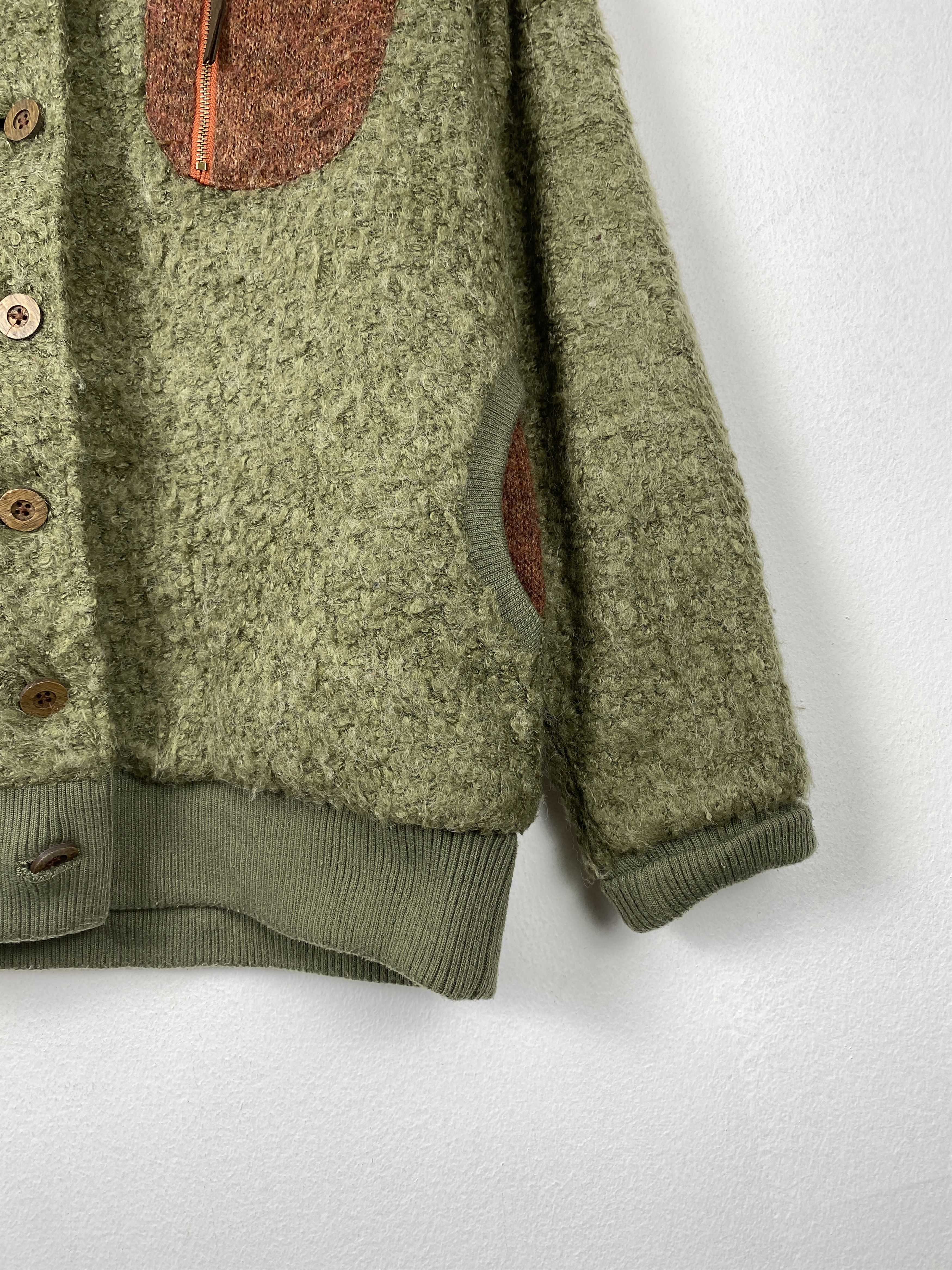 Japanese Brand Vintage NANEA Hoodie Sherpa Winter Jacket J1247 Size US S / EU 44-46 / 1 - 4 Thumbnail