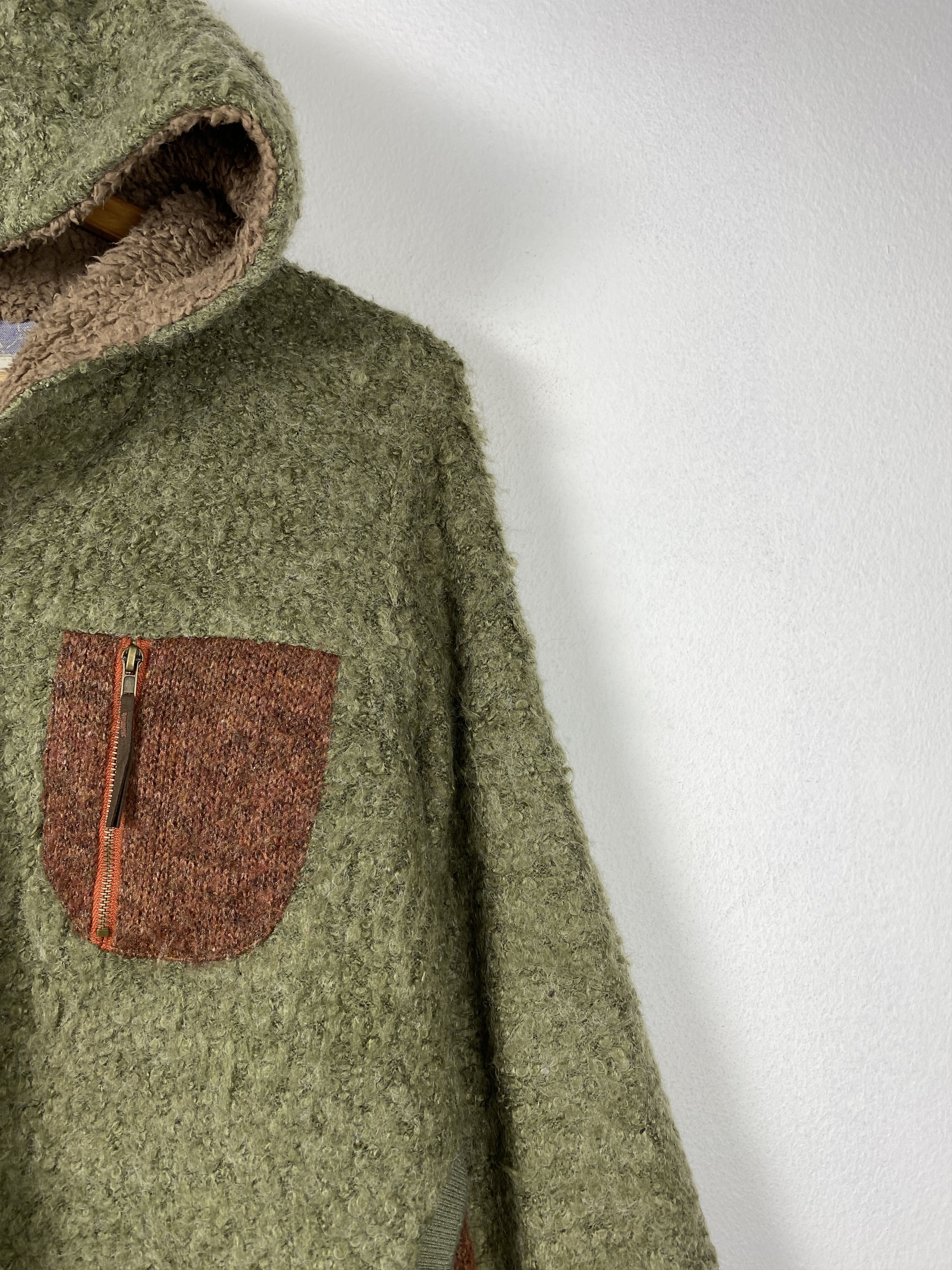 Japanese Brand Vintage NANEA Hoodie Sherpa Winter Jacket J1247 Size US S / EU 44-46 / 1 - 3 Thumbnail