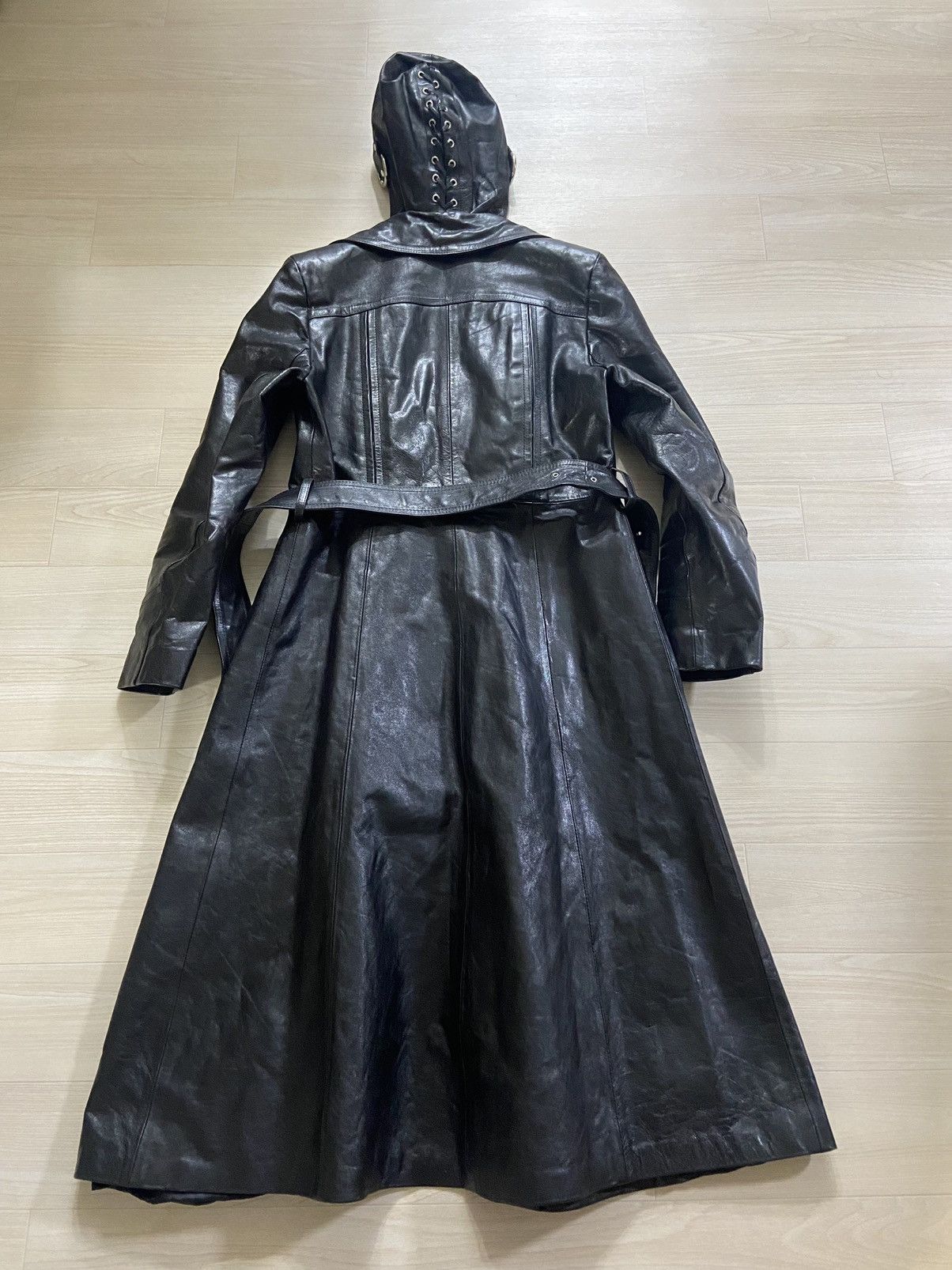 Vetements M Vetements GIMP mask leather coat jacket parka Size M / US 6-8 / IT 42-44 - 2 Thumbnail