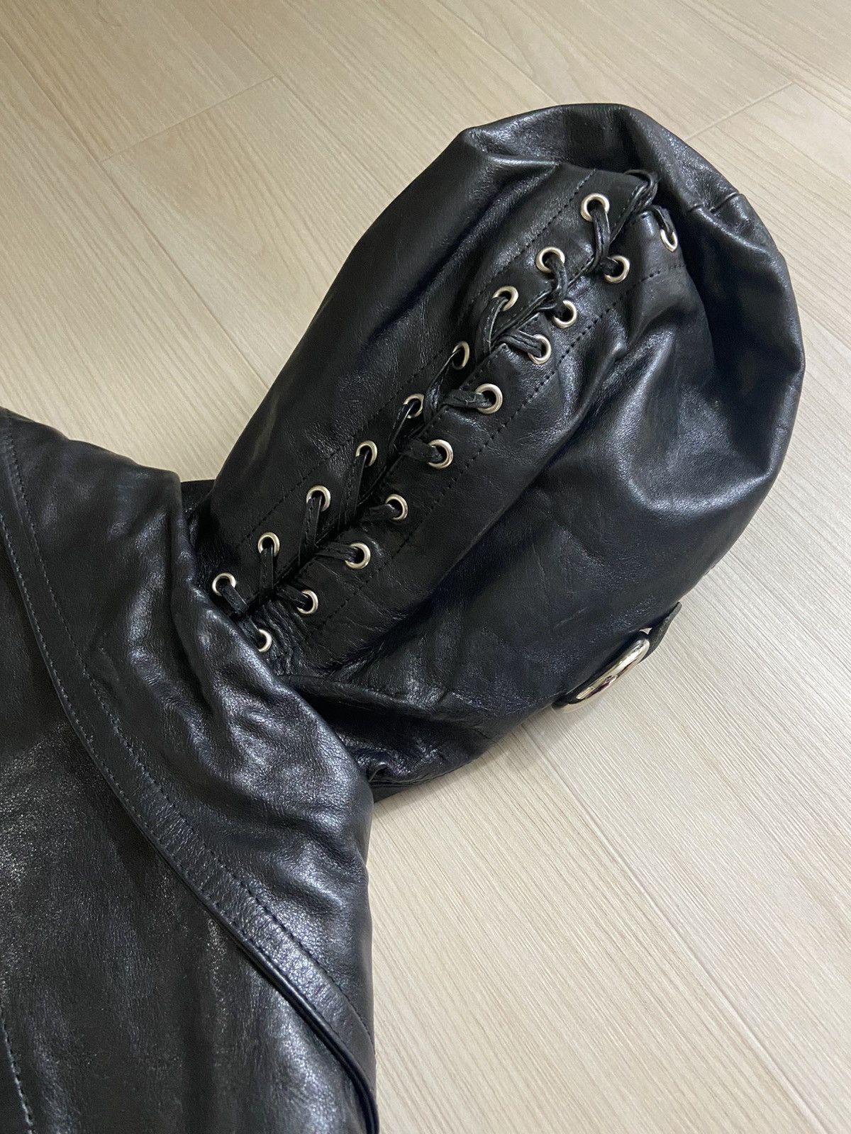 Vetements M Vetements GIMP mask leather coat jacket parka Size M / US 6-8 / IT 42-44 - 4 Thumbnail
