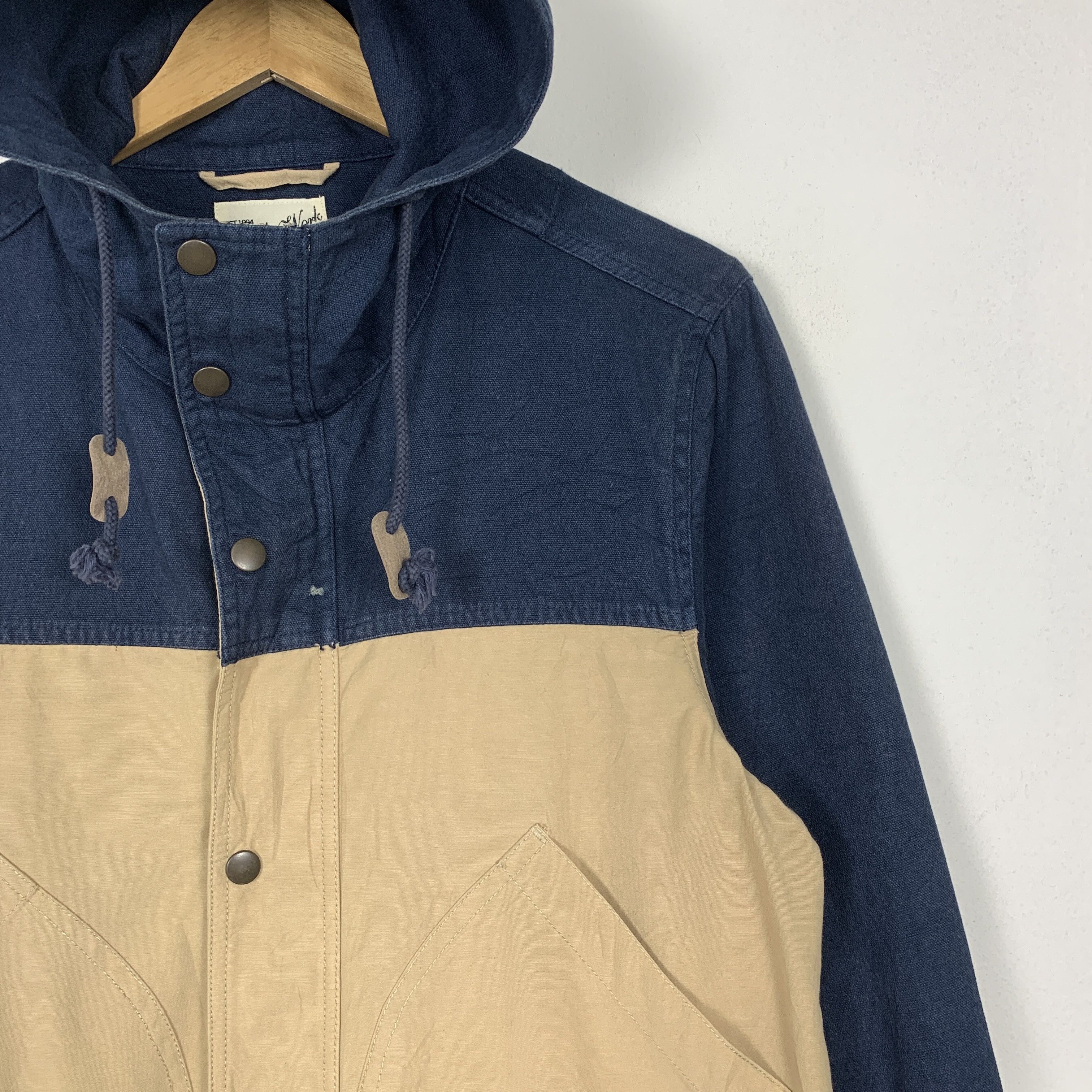 Global Work Vintage Global Work Hoodie Zip Up Jacket J1346 Size US M / EU 48-50 / 2 - 3 Thumbnail