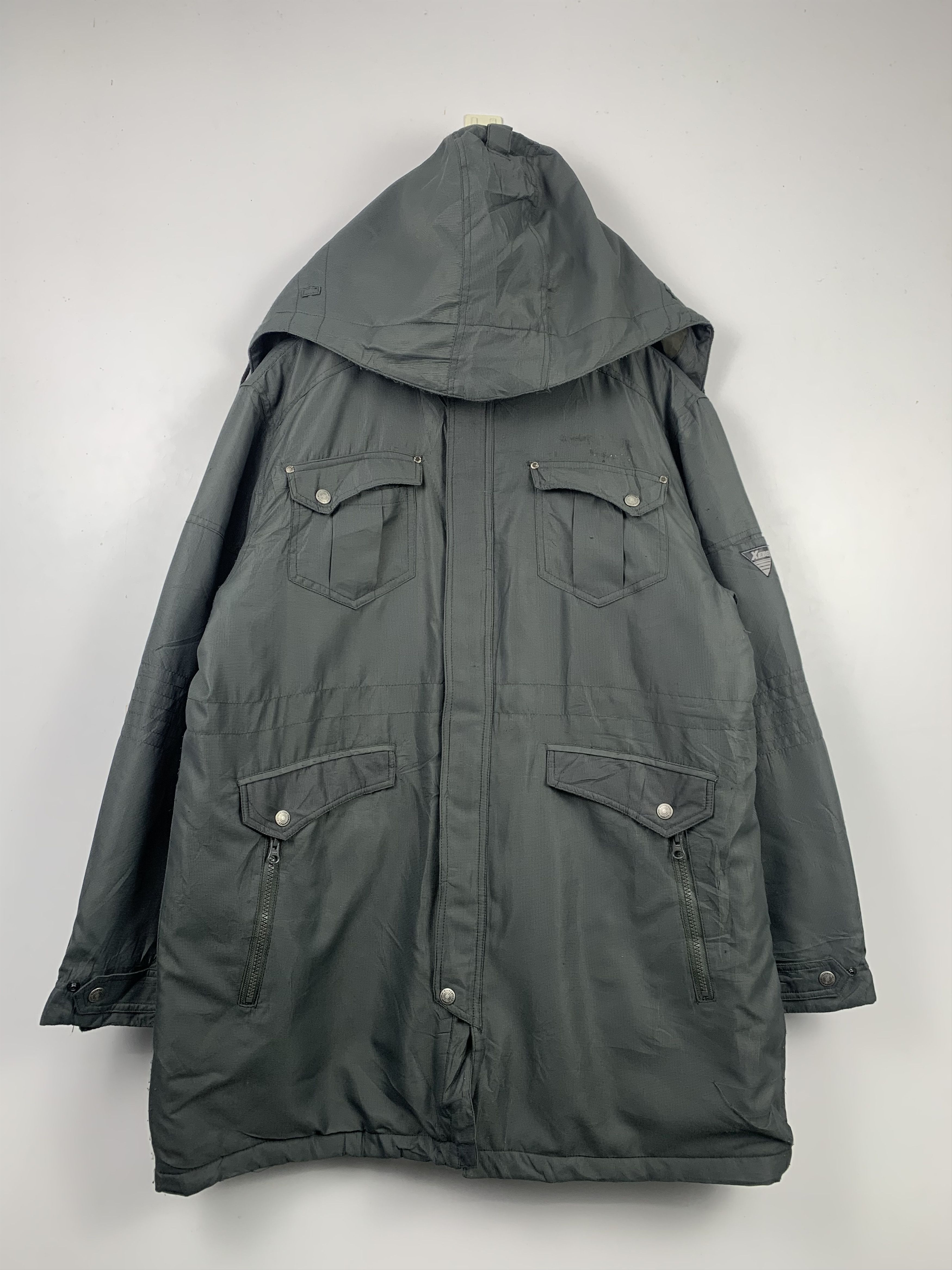 Japanese Brand Vintage XEBEC Military Series Parkas J0343 Size US L / EU 52-54 / 3 - 1 Thumbnail