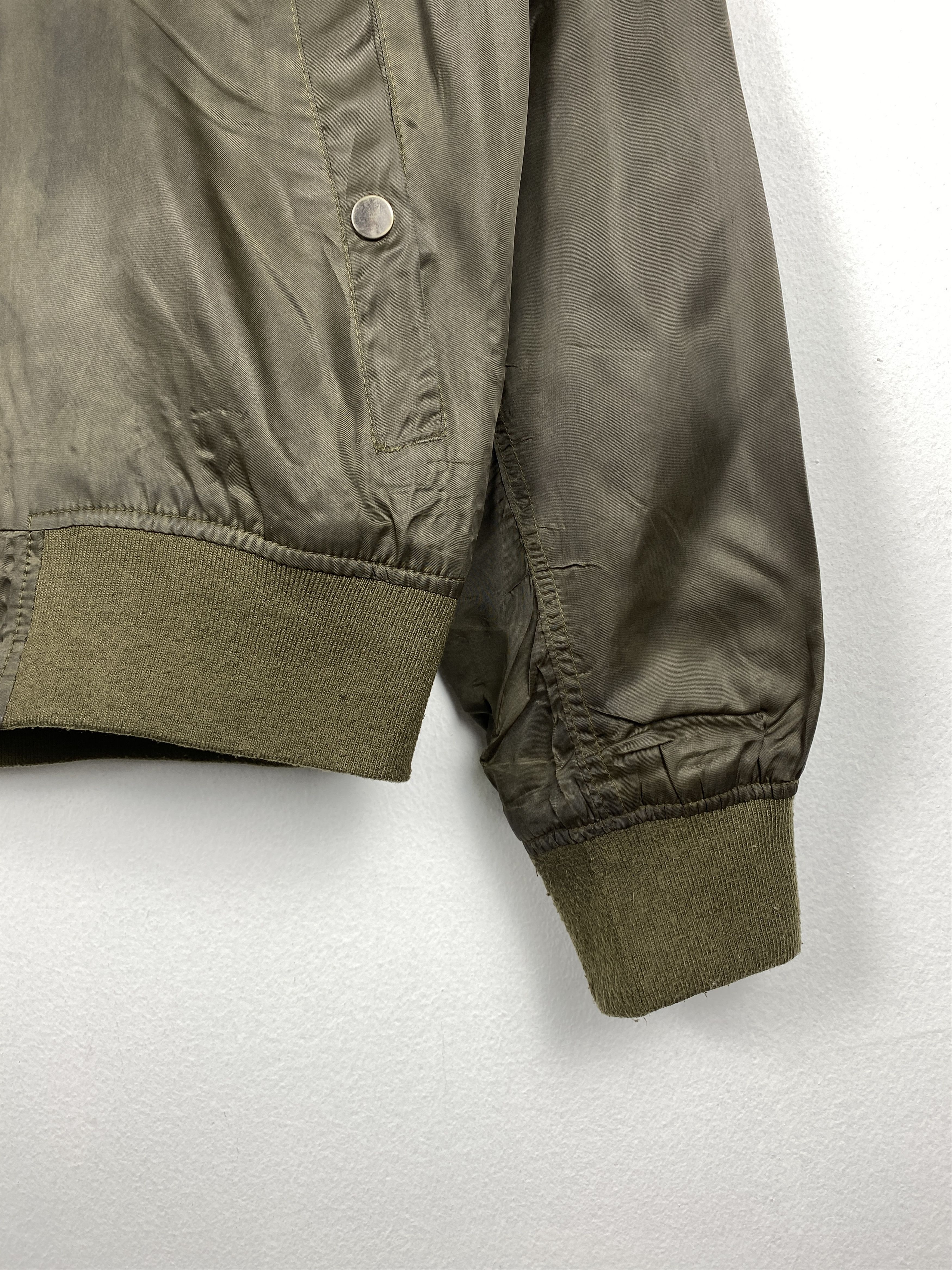 Vintage Vintage US AIR FORCE Patches Zip Up Bombers Jacket J1210 Size US S / EU 44-46 / 1 - 4 Thumbnail