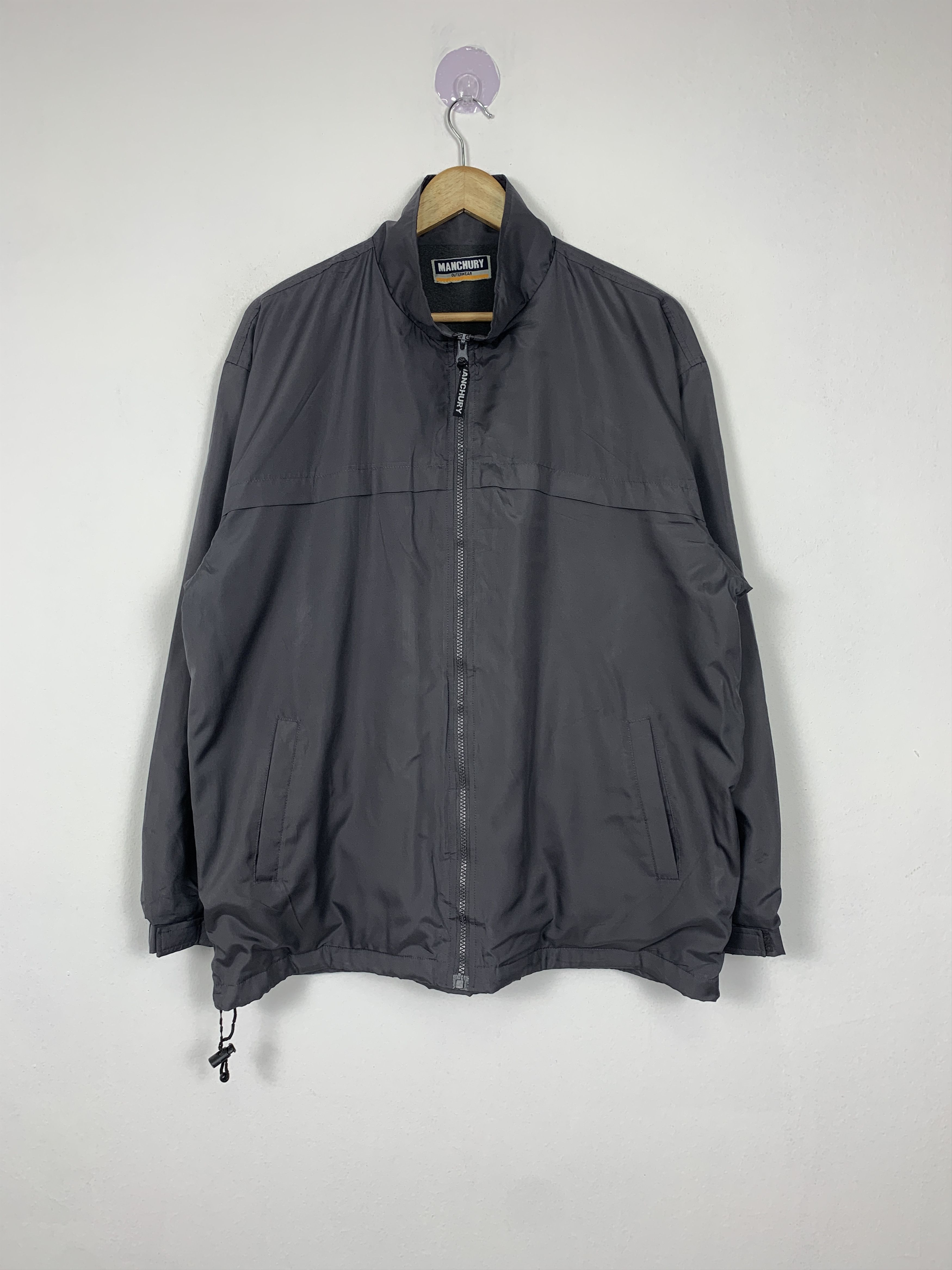 Vintage Vintage Manchury Zip Up Windbreaker Jacket Size US M / EU 48-50 / 2 - 1 Thumbnail