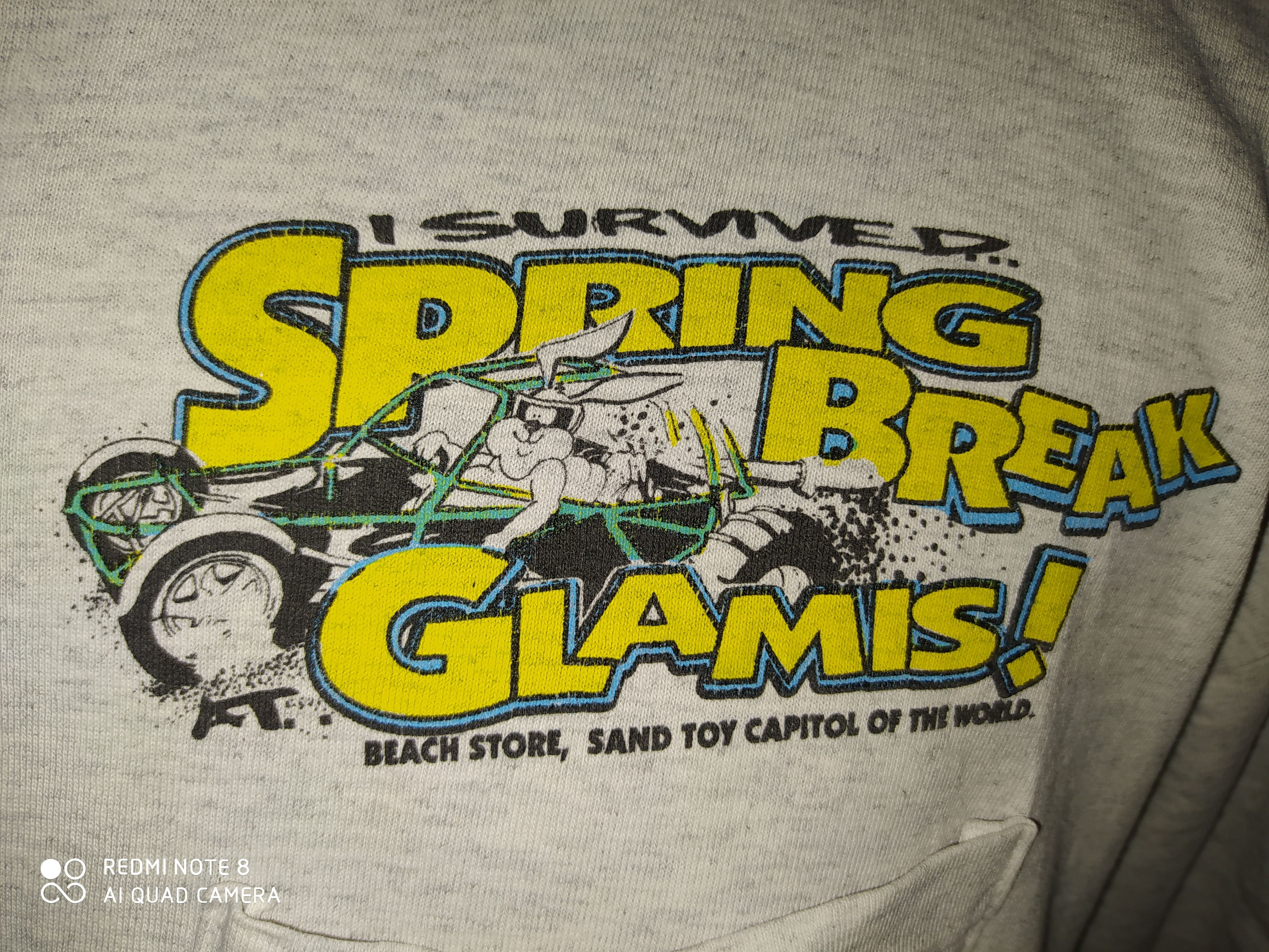 Cartoon Network × Vintage Vintage I Survived Spring Break 97 T shirt Size US XL / EU 56 / 4 - 7 Thumbnail