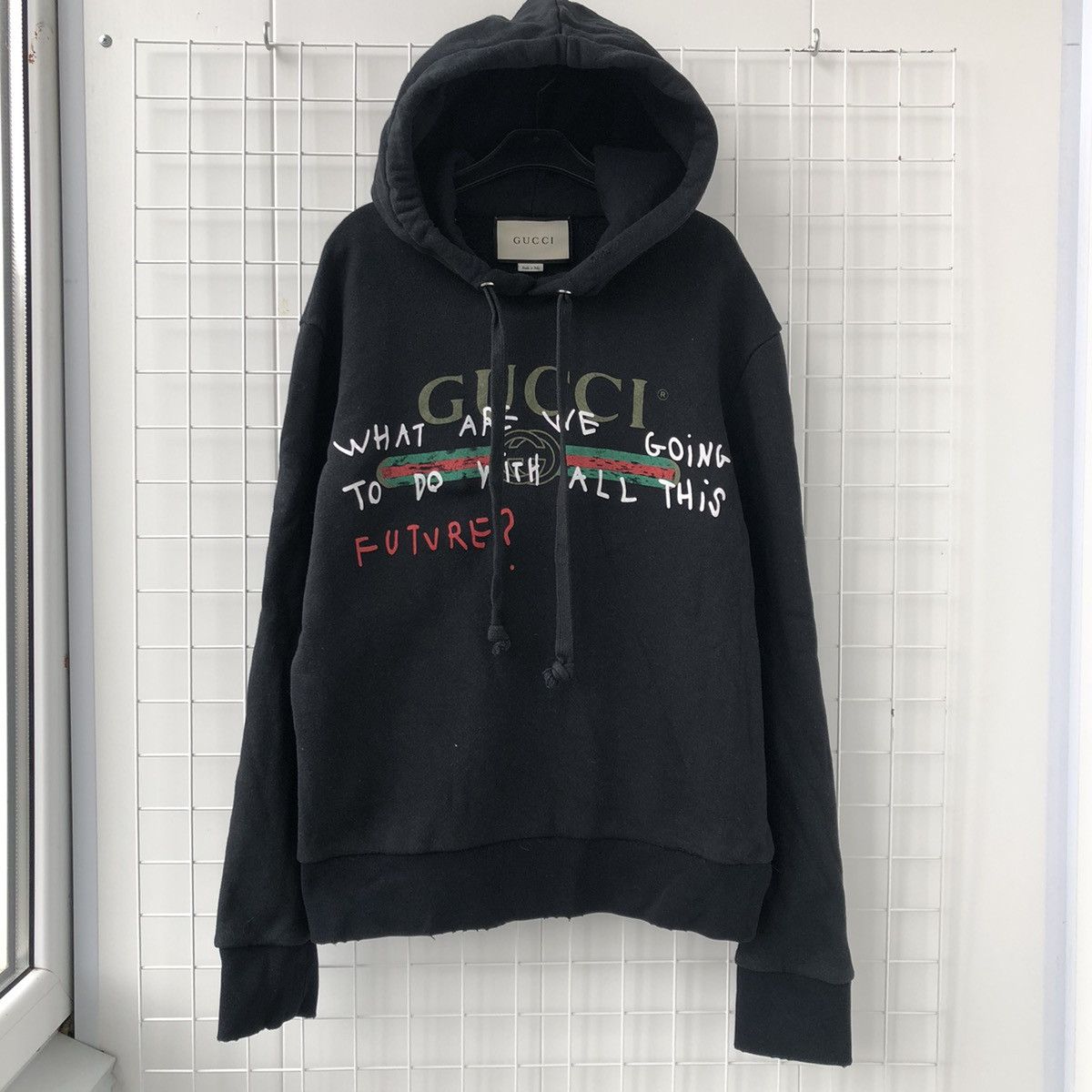 Gucci hoodie grailed hotsell