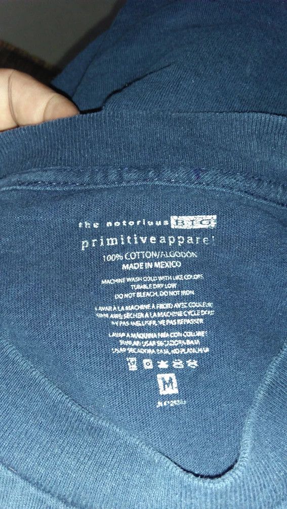 Primitive × Rap Tees Notorious Big X Primitive Rap T shirt Size US M / EU 48-50 / 2 - 3 Thumbnail