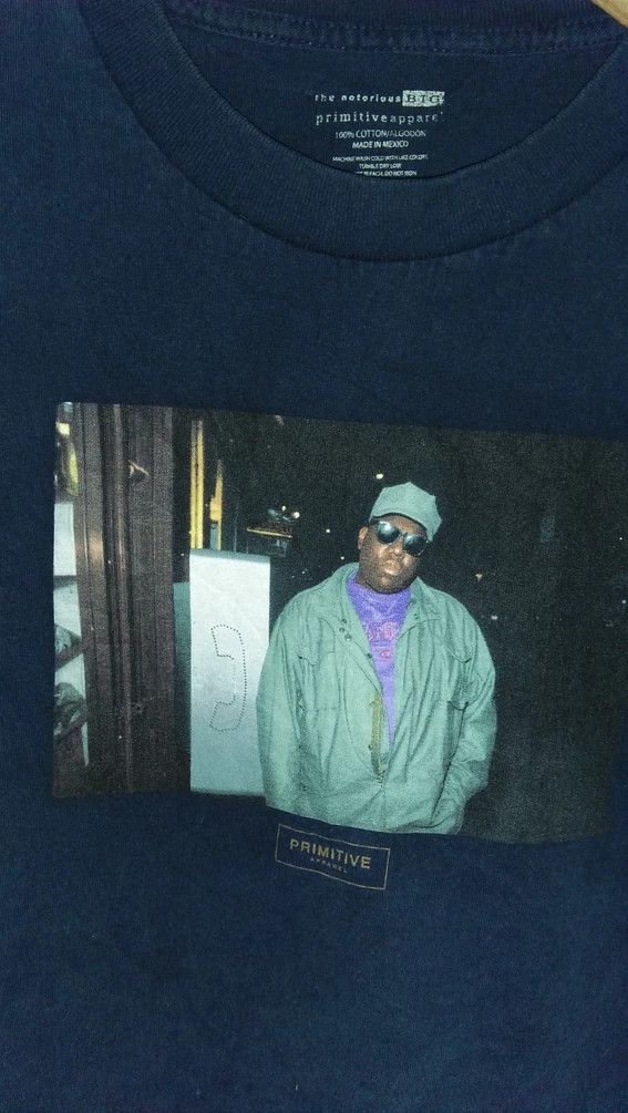 Primitive × Rap Tees Notorious Big X Primitive Rap T shirt Size US M / EU 48-50 / 2 - 2 Thumbnail