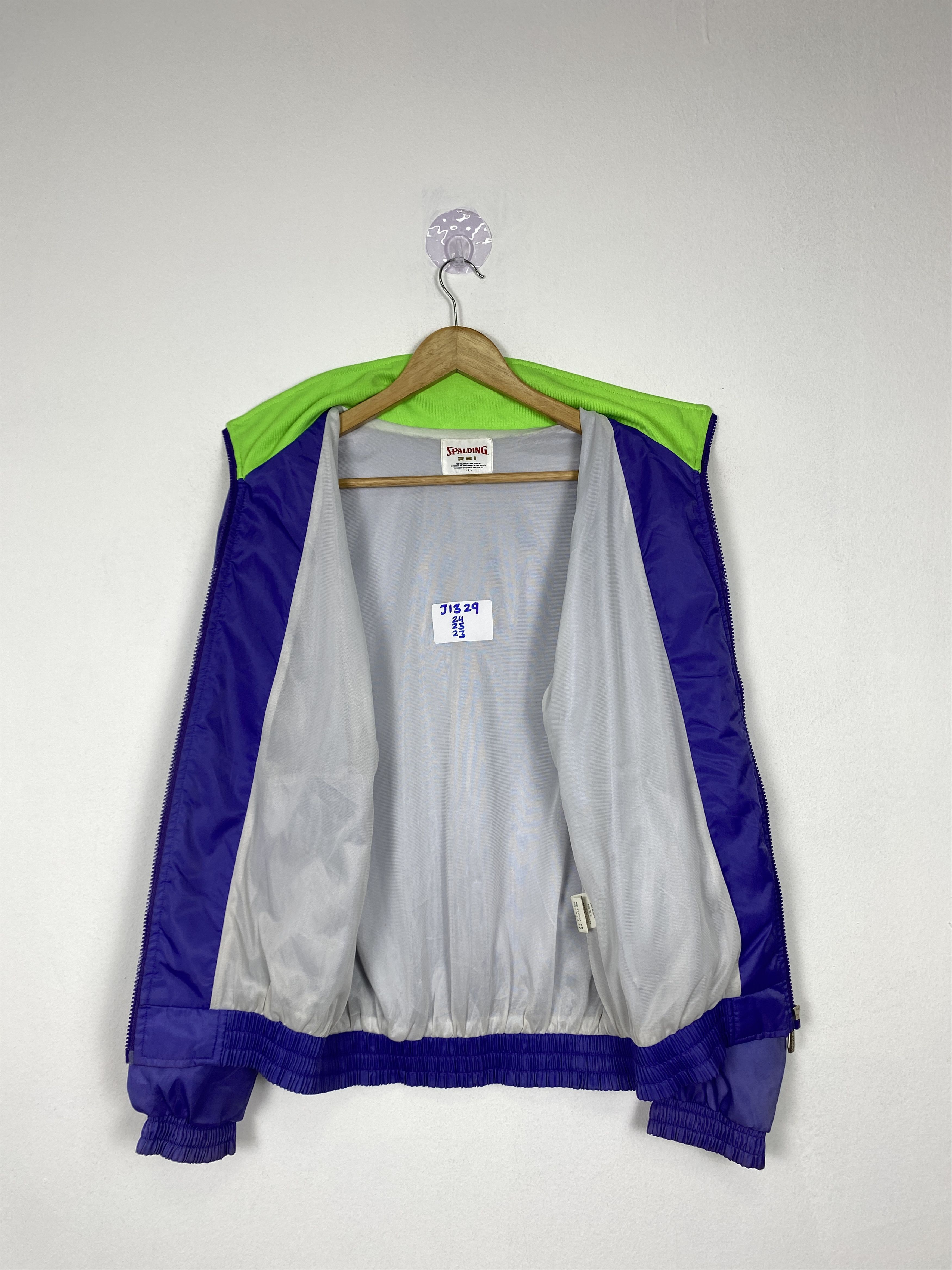 Spalding Vintage Spalding Zip Up Jacket J1329 Size US M / EU 48-50 / 2 - 10 Thumbnail