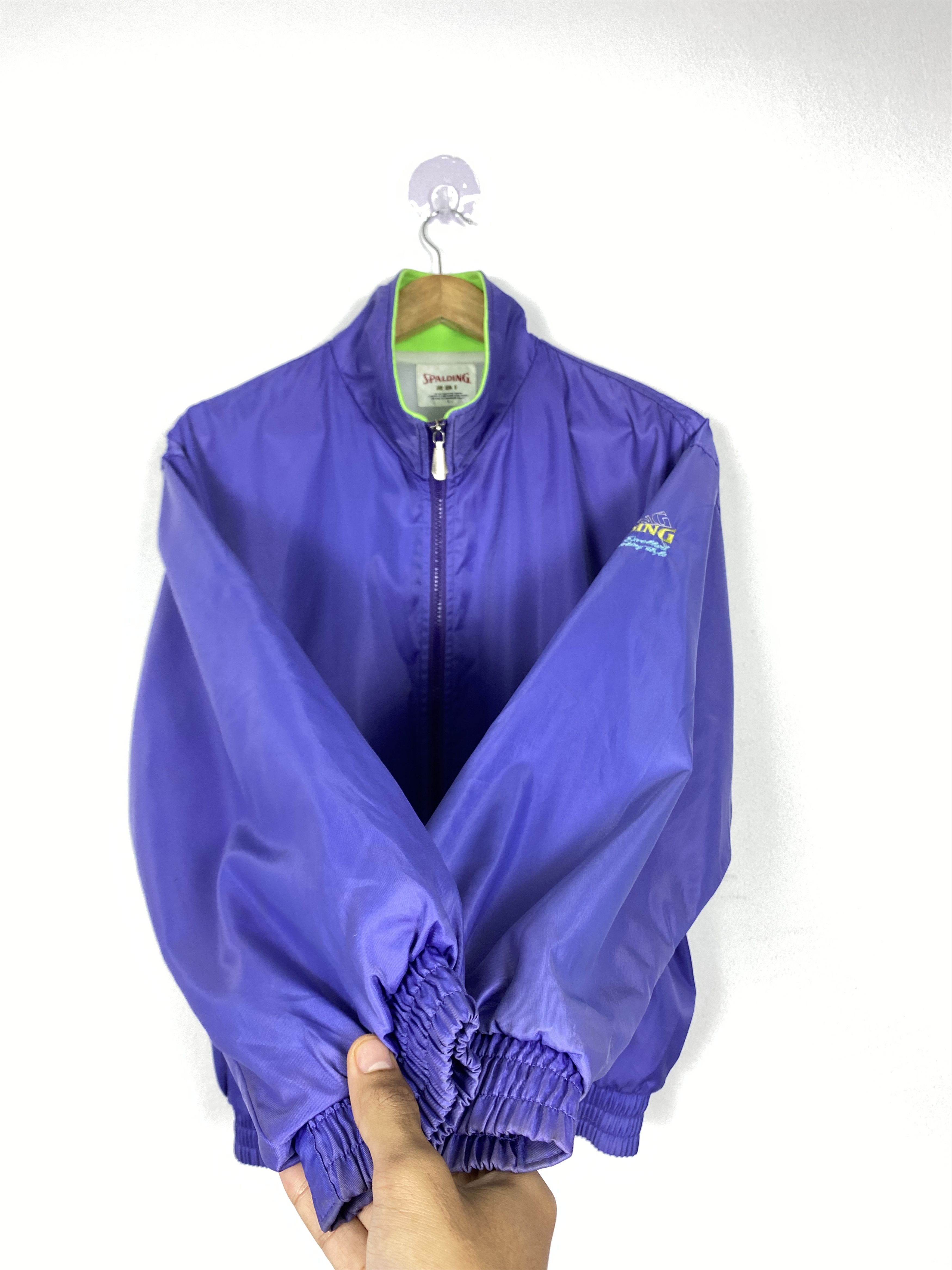 Spalding Vintage Spalding Zip Up Jacket J1329 Size US M / EU 48-50 / 2 - 8 Thumbnail