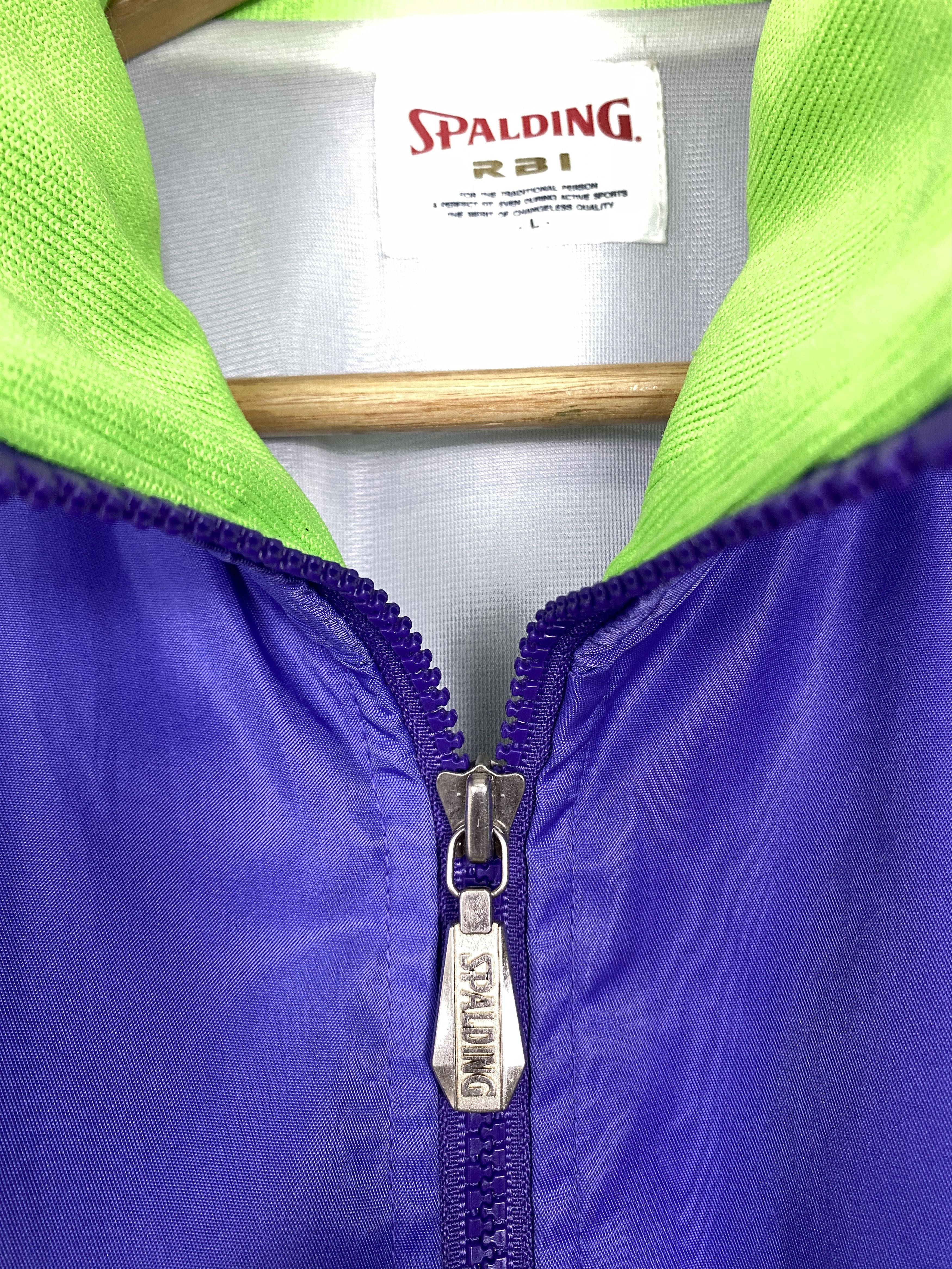 Spalding Vintage Spalding Zip Up Jacket J1329 Size US M / EU 48-50 / 2 - 7 Thumbnail