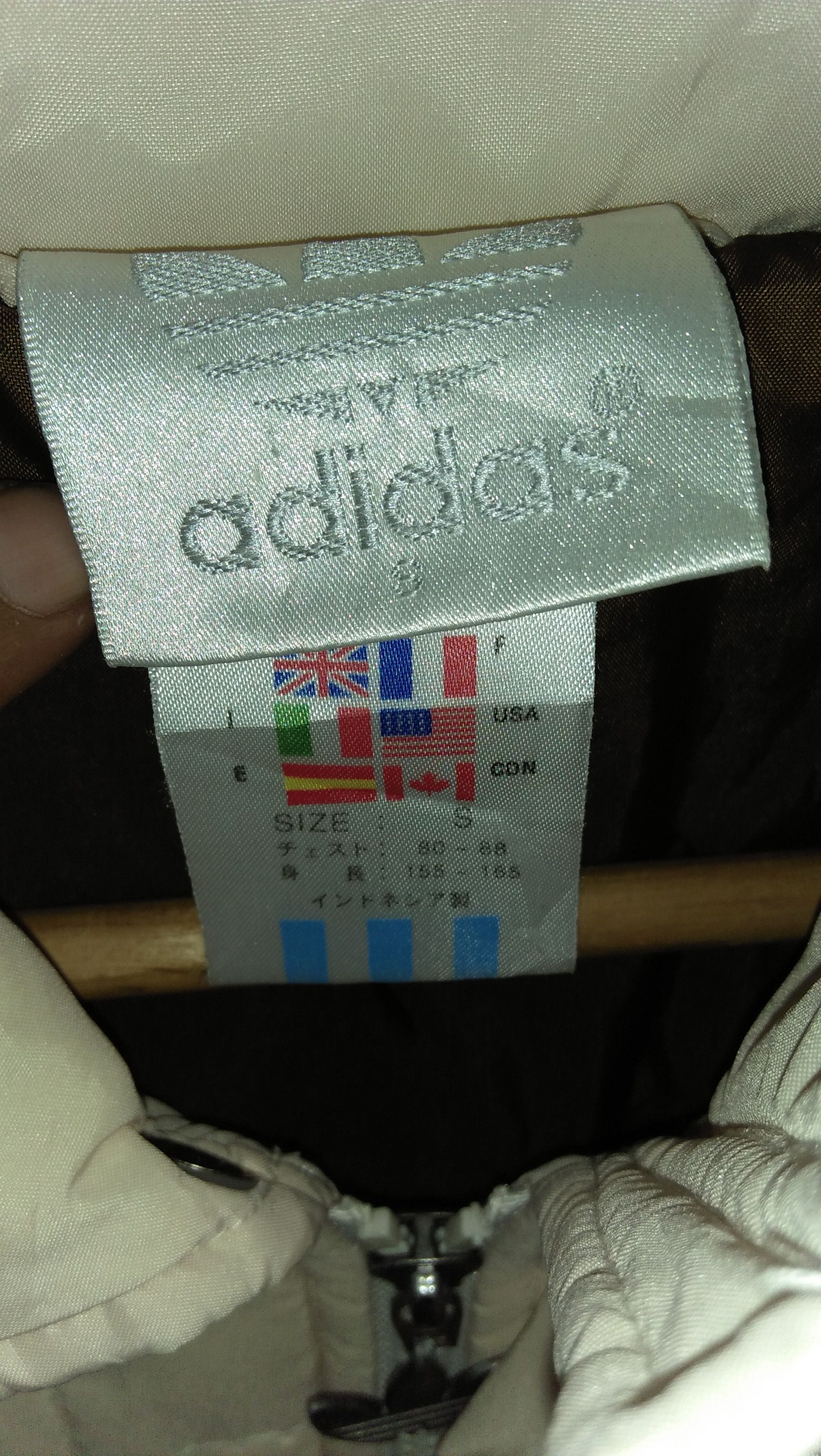 Vintage Original Adidas Puffer Coat