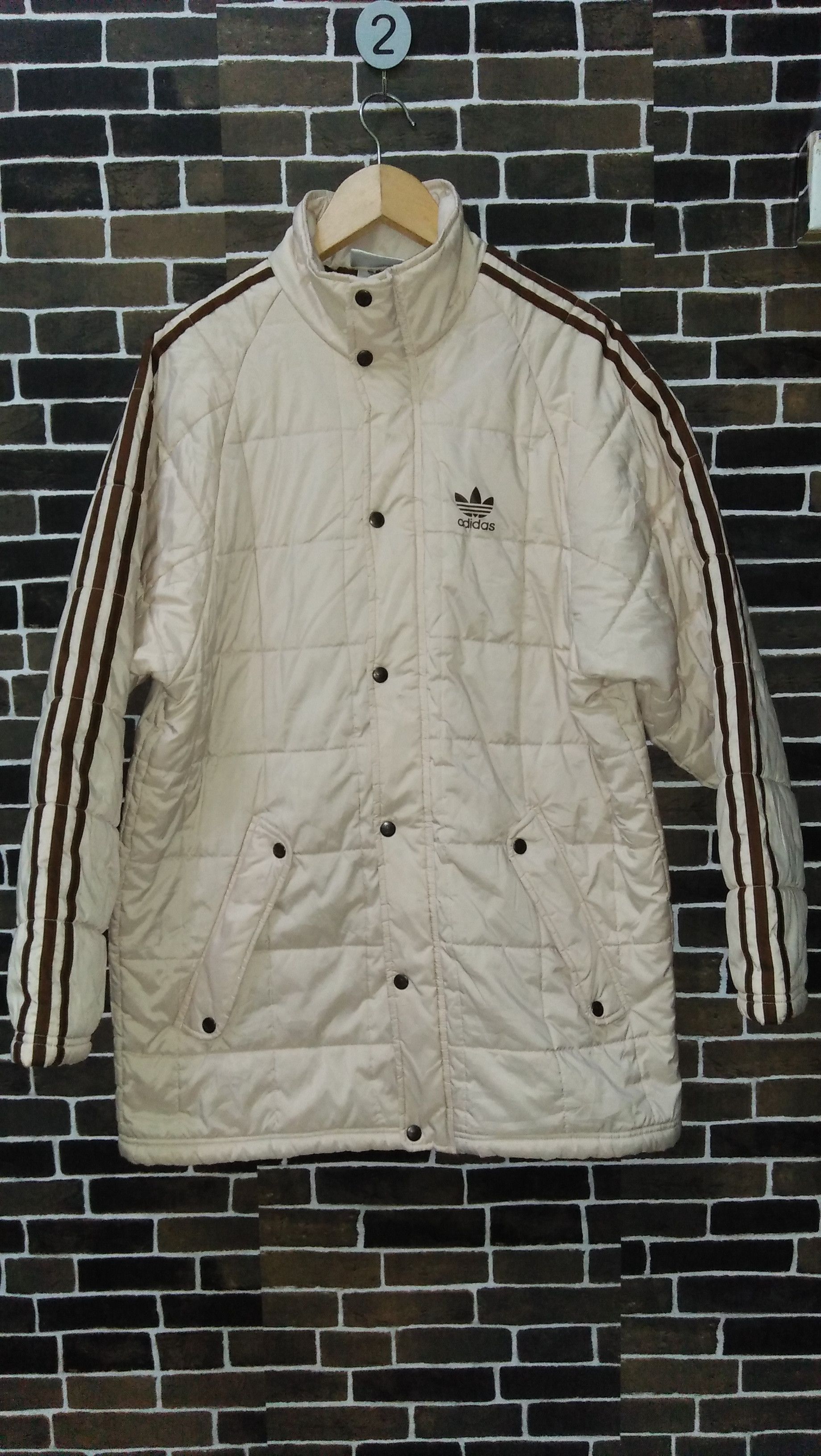 Vintage Original Adidas Puffer Coat