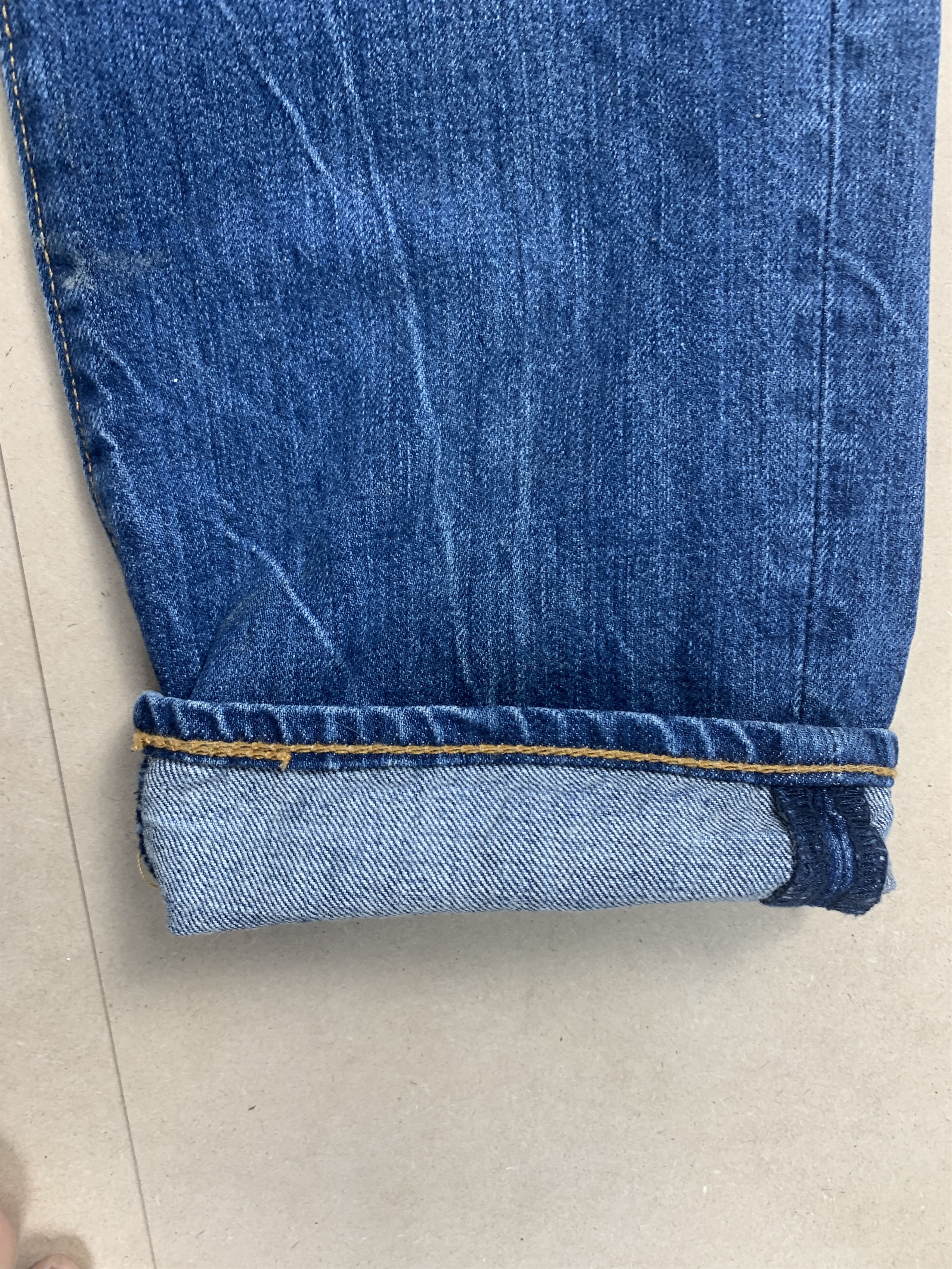 Levi's × Vintage Vintage LEVI'S 511 Distressed Slim Fit Mid Wash Jeans Size US 34 / EU 50 - 4 Thumbnail