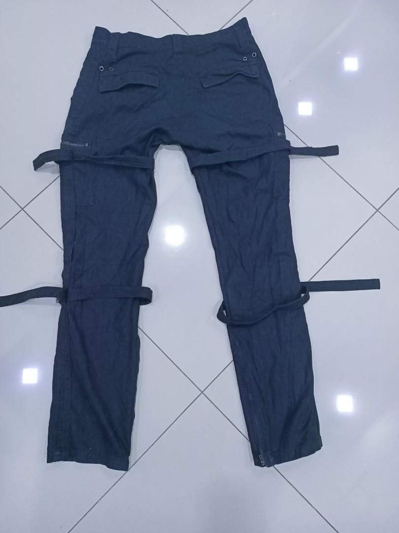 Japanese Brand Vintage Gothic Techwear Strap Pants Rougness Troop Size US 32 / EU 48 - 3 Thumbnail