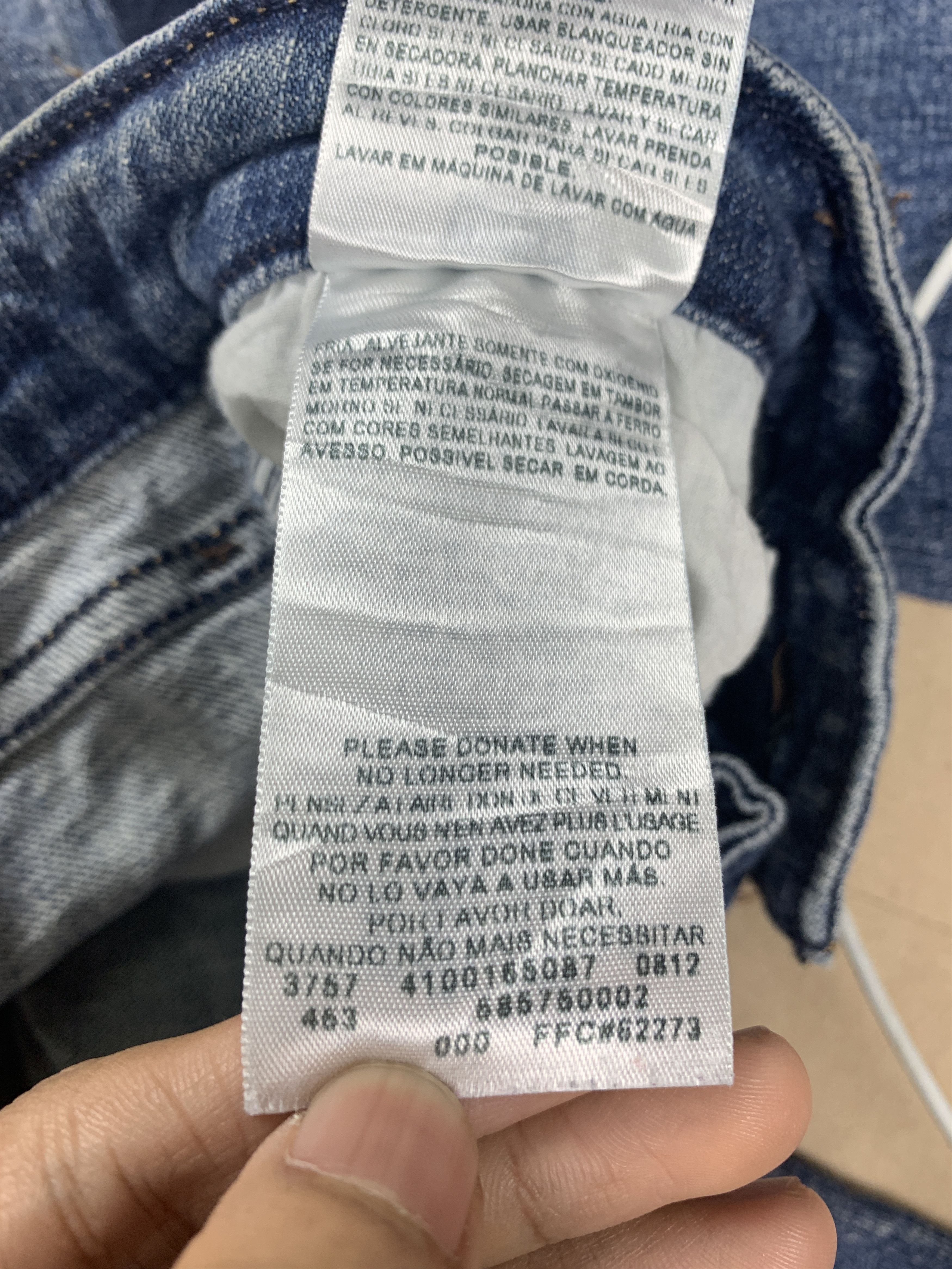 Levi's Vintage LEVI'S 711 Faded Skinny Egypt Mid Wash Jeans Size 30" / US 8 / IT 44 - 10 Thumbnail
