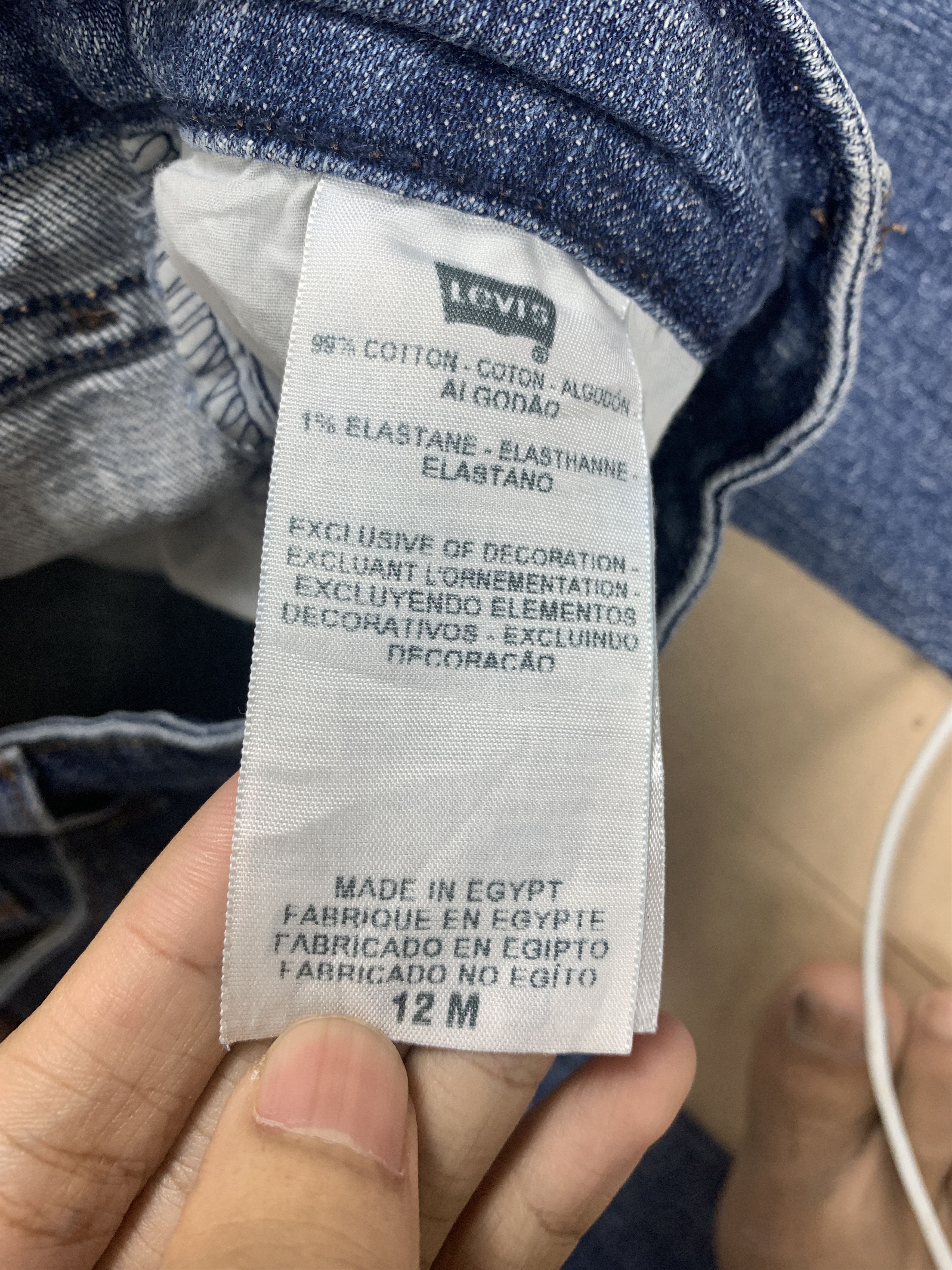 Levi's Vintage LEVI'S 711 Faded Skinny Egypt Mid Wash Jeans Size 30" / US 8 / IT 44 - 8 Thumbnail