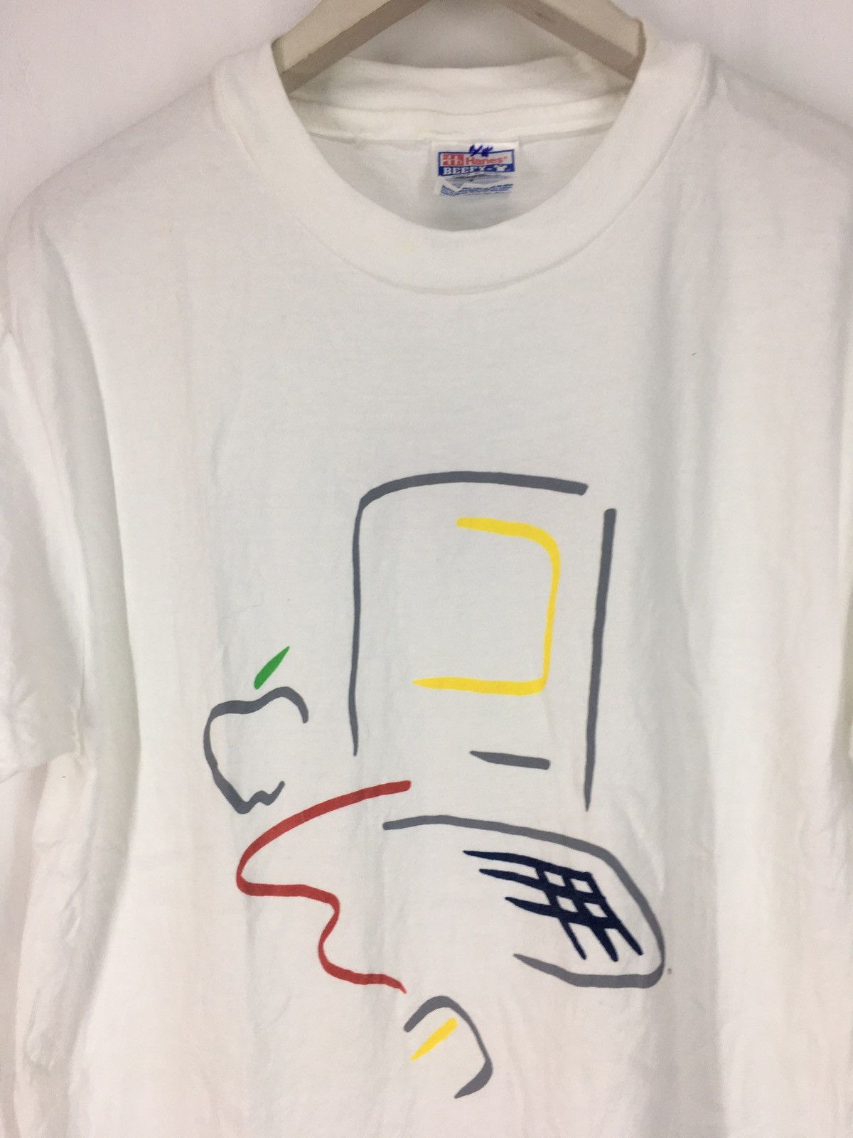 Apple Vintage 90s Apple promo t shirt Size US M / EU 48-50 / 2 - 3 Thumbnail