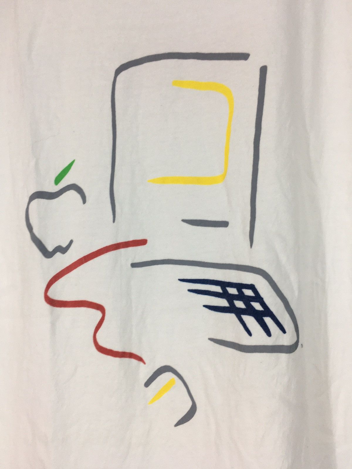 Apple Vintage 90s Apple promo t shirt Size US M / EU 48-50 / 2 - 4 Thumbnail