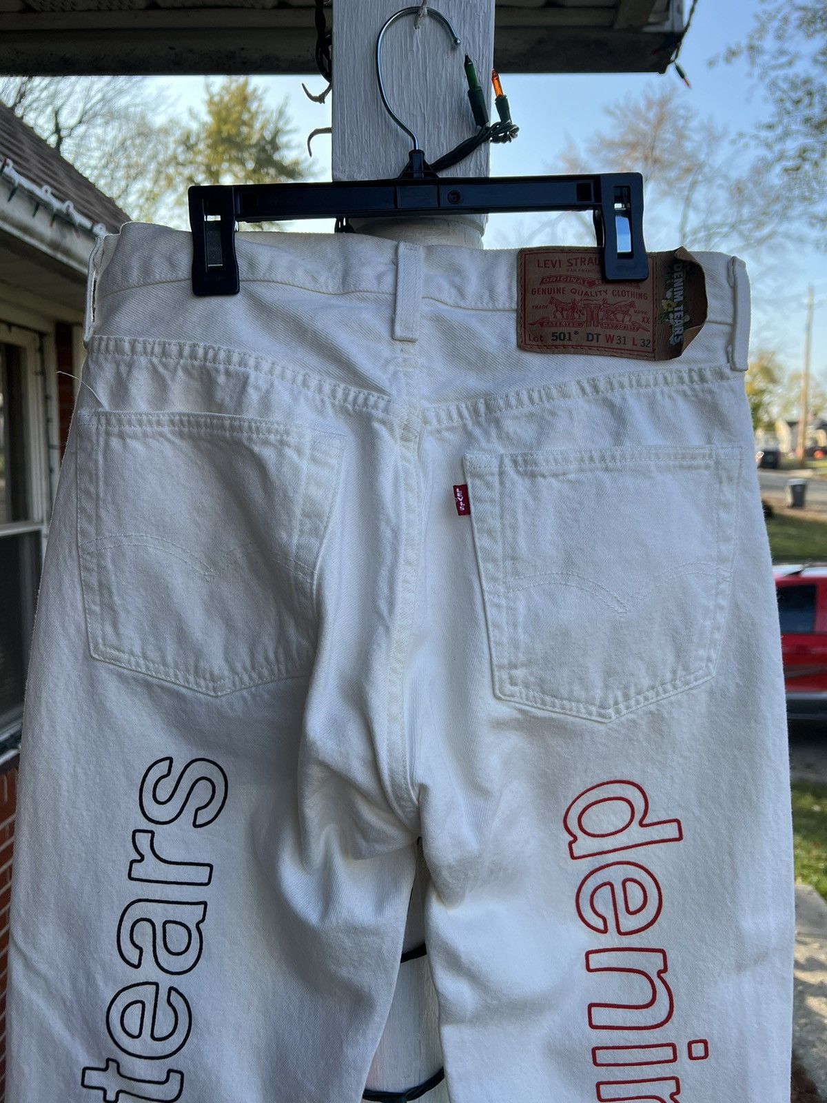 Cactus Plant Flea Market × DENIM TEARS Denim tears x Cpfm Fourth of July collab Size US 31 - 5 Thumbnail