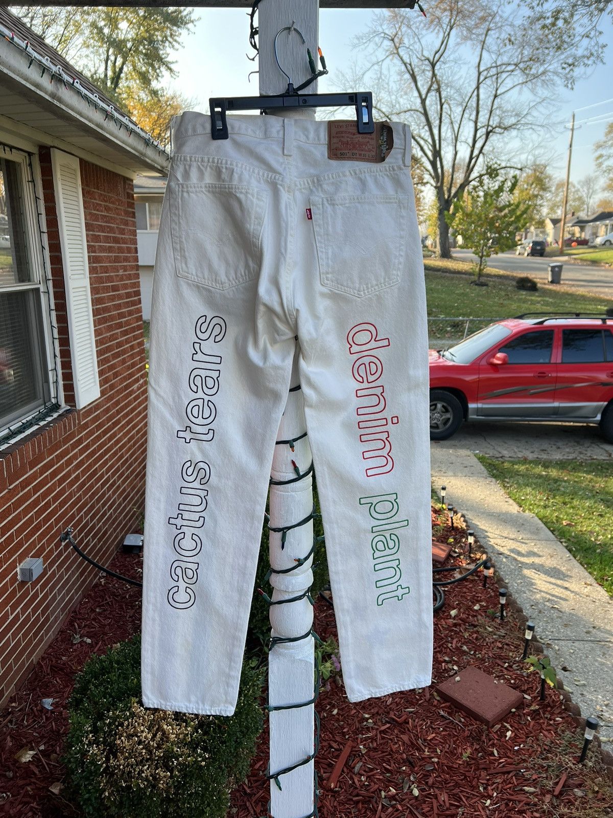 Cactus Plant Flea Market × DENIM TEARS Denim tears x Cpfm Fourth of July collab Size US 31 - 2 Thumbnail