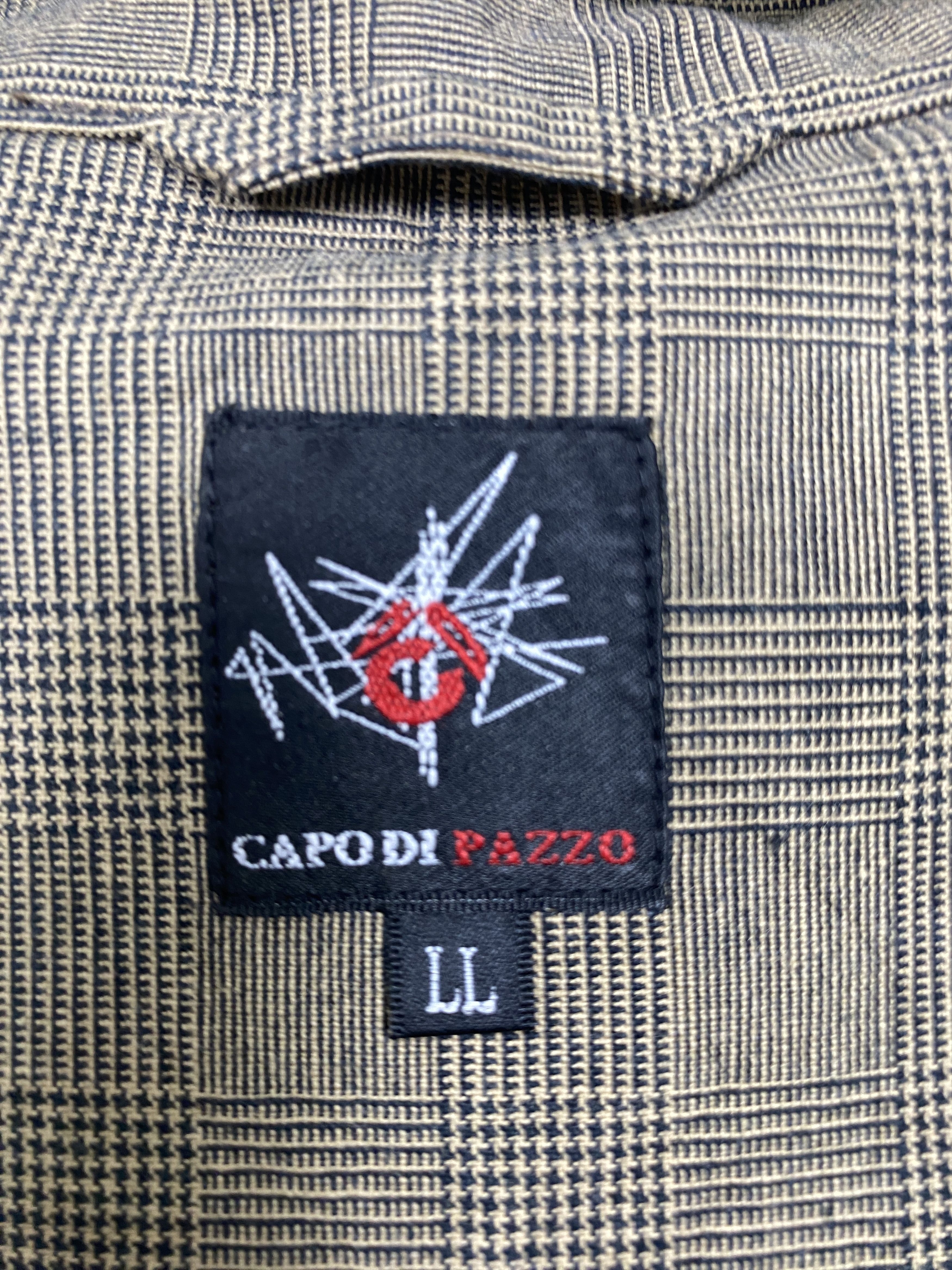 Japanese Brand Vintage Capo Di Pazzo Short Sleeve Shirt J1336 Size US S / EU 44-46 / 1 - 12 Thumbnail