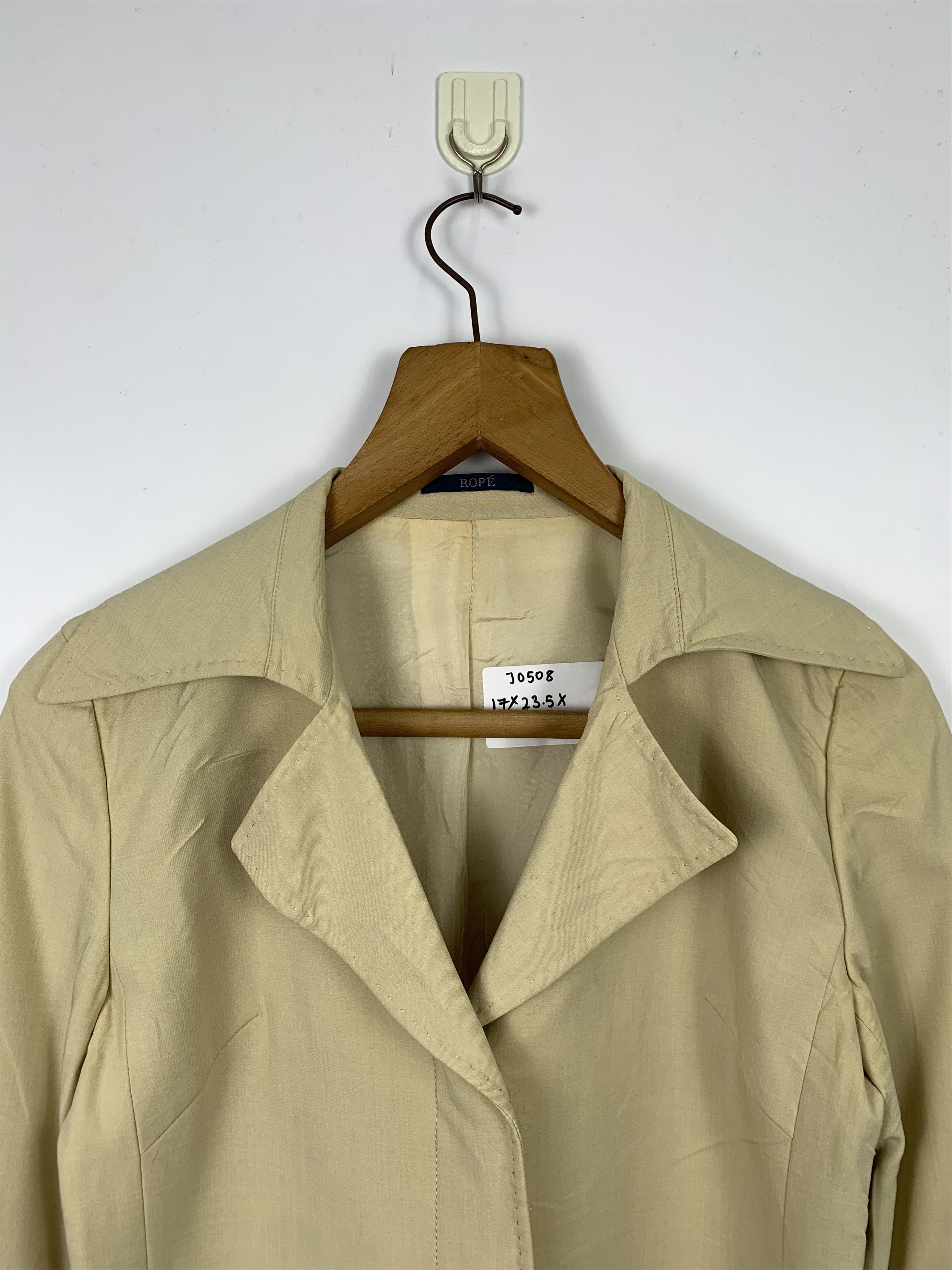 Vintage Vintage ROPE Italian Designers Blazer Jacket J0508 Size S / US 4 / IT 40 - 2 Thumbnail