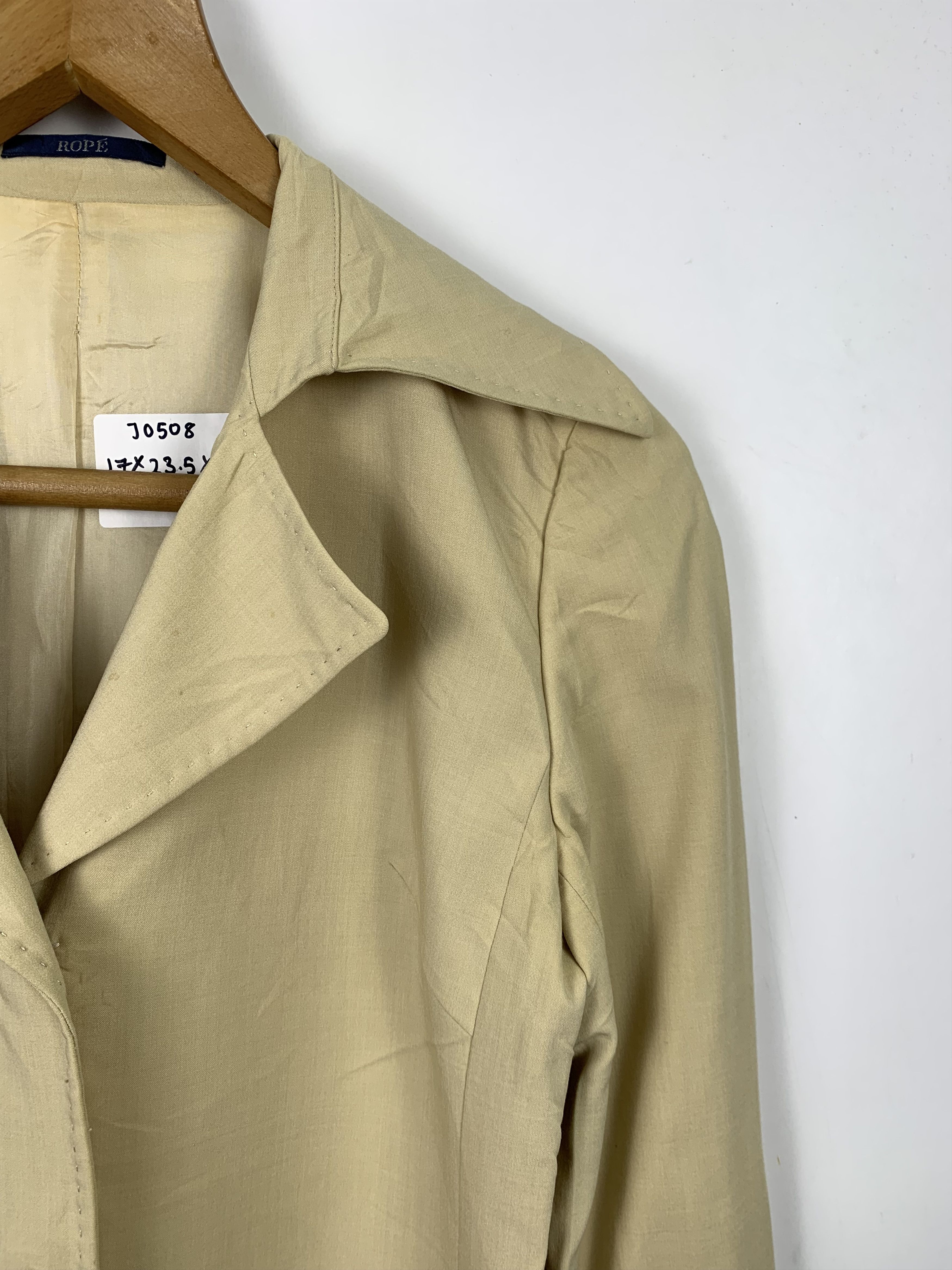 Vintage Vintage ROPE Italian Designers Blazer Jacket J0508 Size S / US 4 / IT 40 - 4 Thumbnail