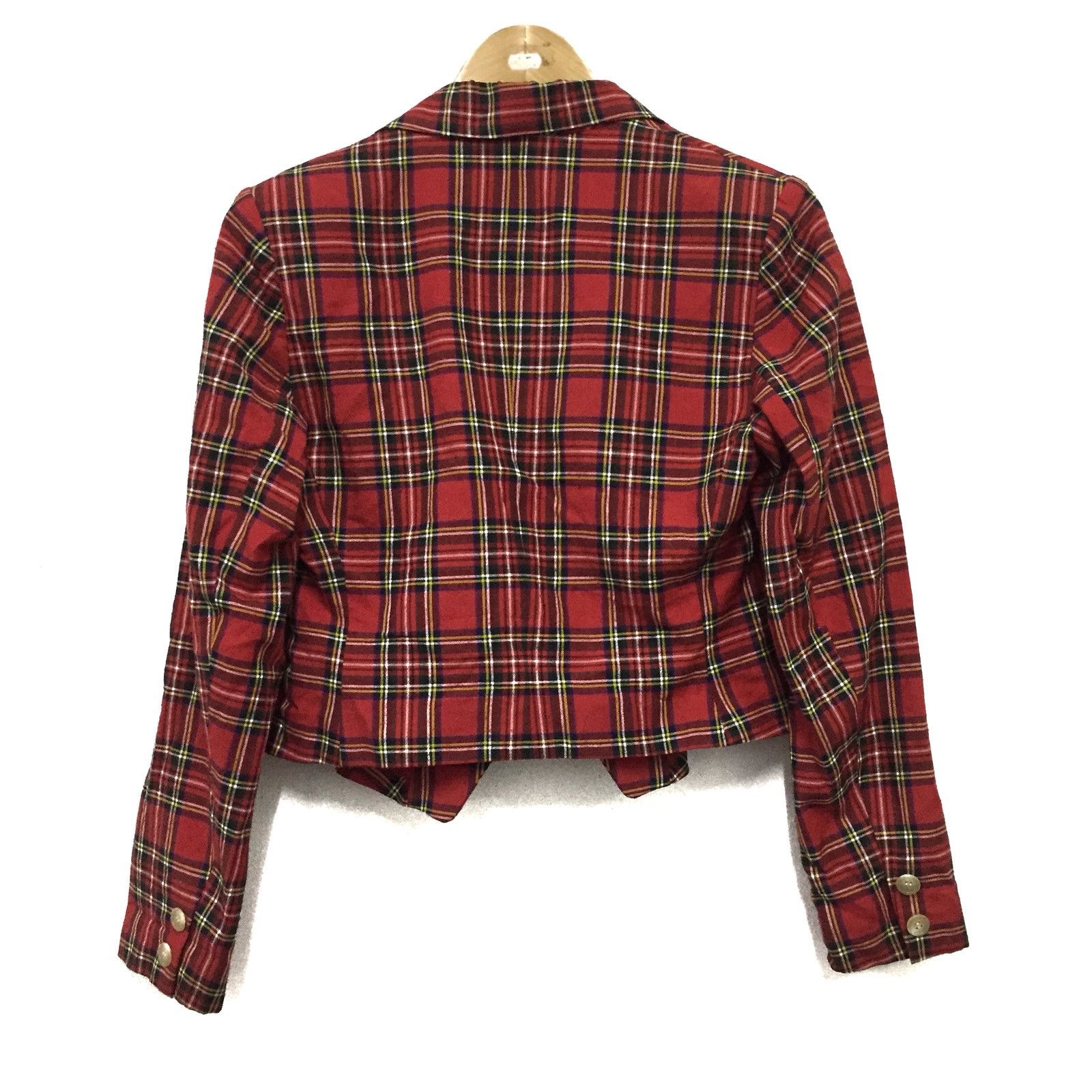 Hysteric Glamour Hysteric Glamour Red Tartan Punk Blazer (girl) Size US M / EU 48-50 / 2 - 3 Thumbnail