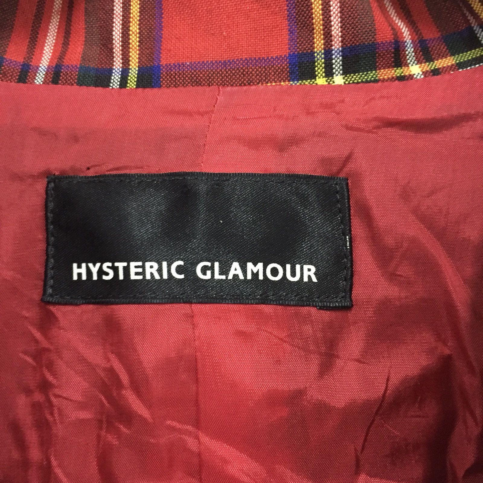 Hysteric Glamour Hysteric Glamour Red Tartan Punk Blazer (girl) Size US M / EU 48-50 / 2 - 6 Thumbnail