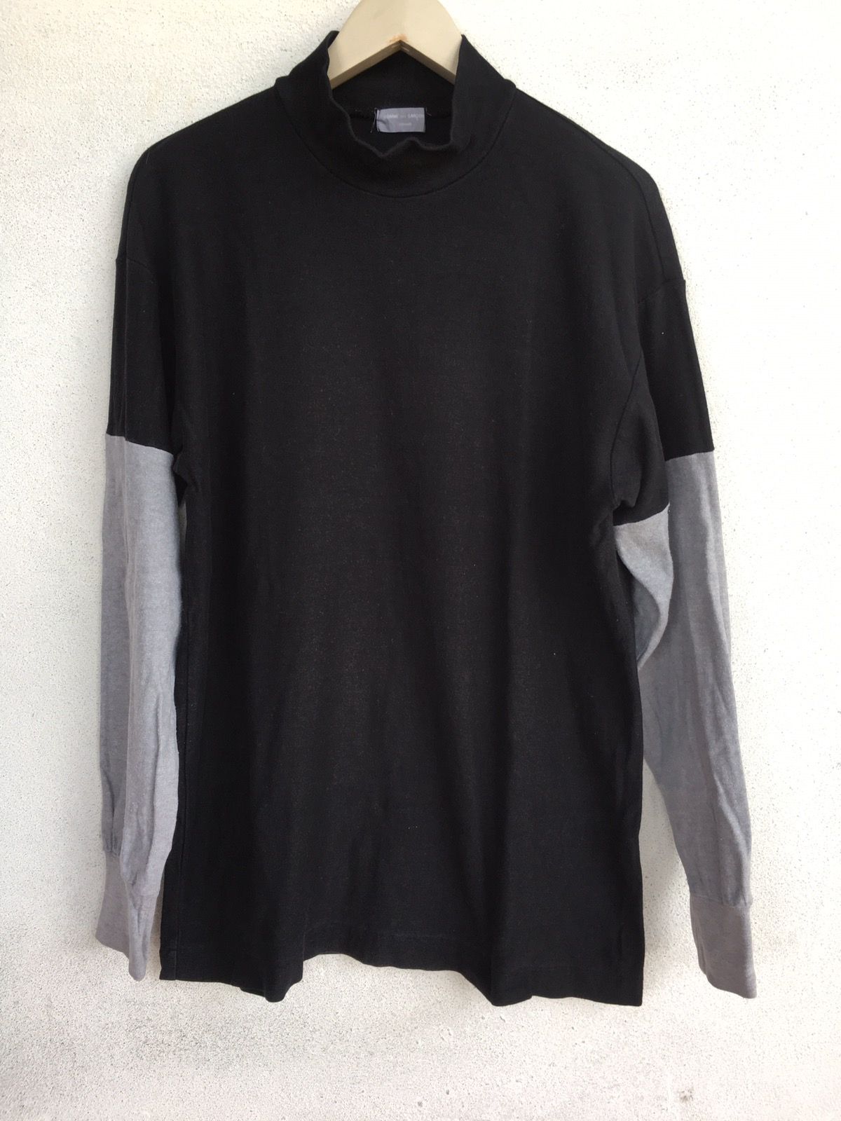 Pre-owned Comme Des Garcons X Vintage Long Sleeve Sweatshirt Comme Des Garçons In Black