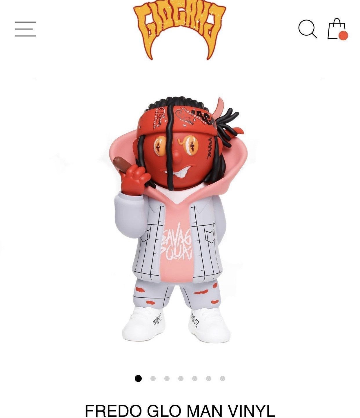 Glo Gang Fredo Glo Gang Vinyl worldwide toy collectible brand new Size ONE SIZE - 6 Thumbnail