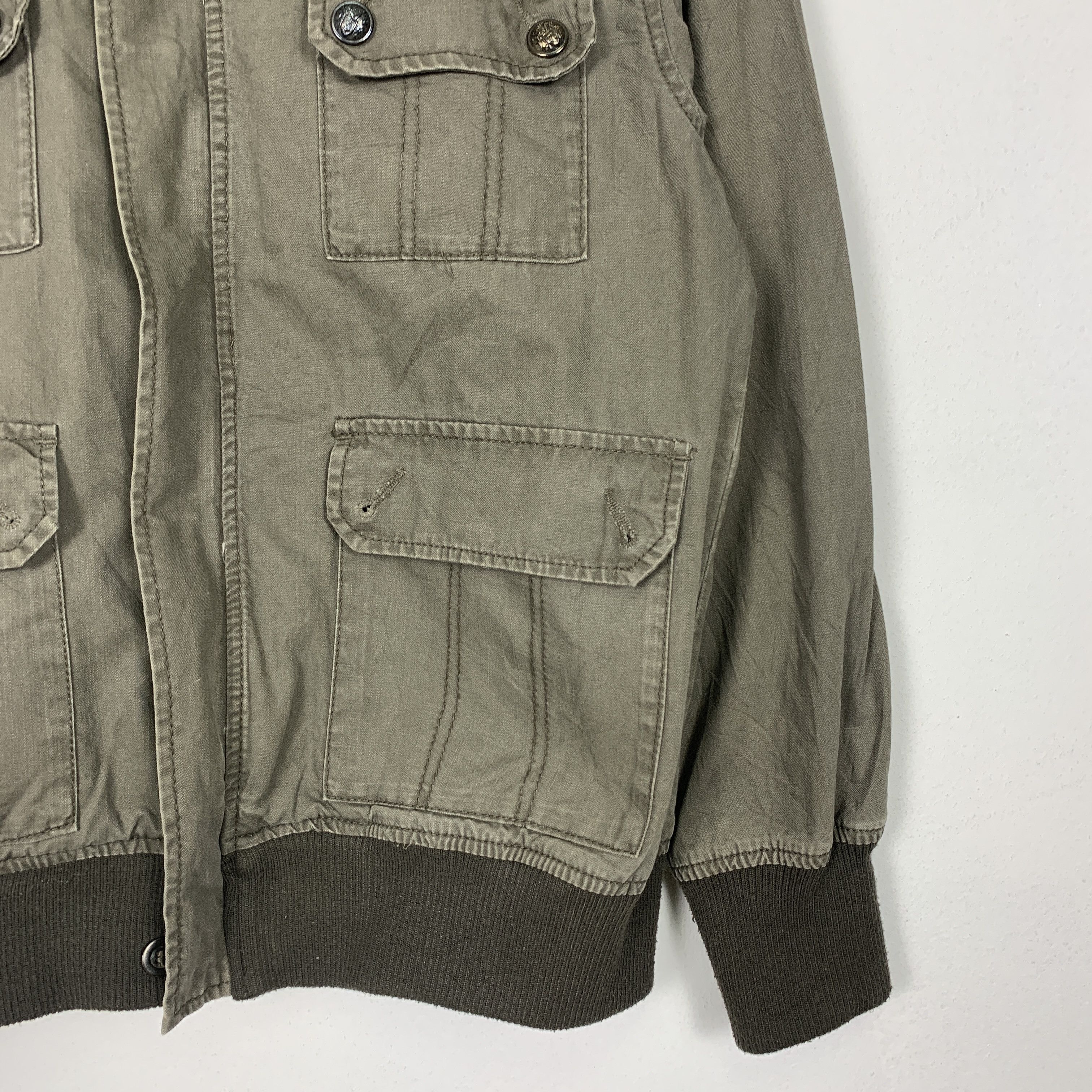 Japanese Brand Vintage Japanese Brand Rugged Multi Pocket Jacket J1349 Size US S / EU 44-46 / 1 - 4 Thumbnail