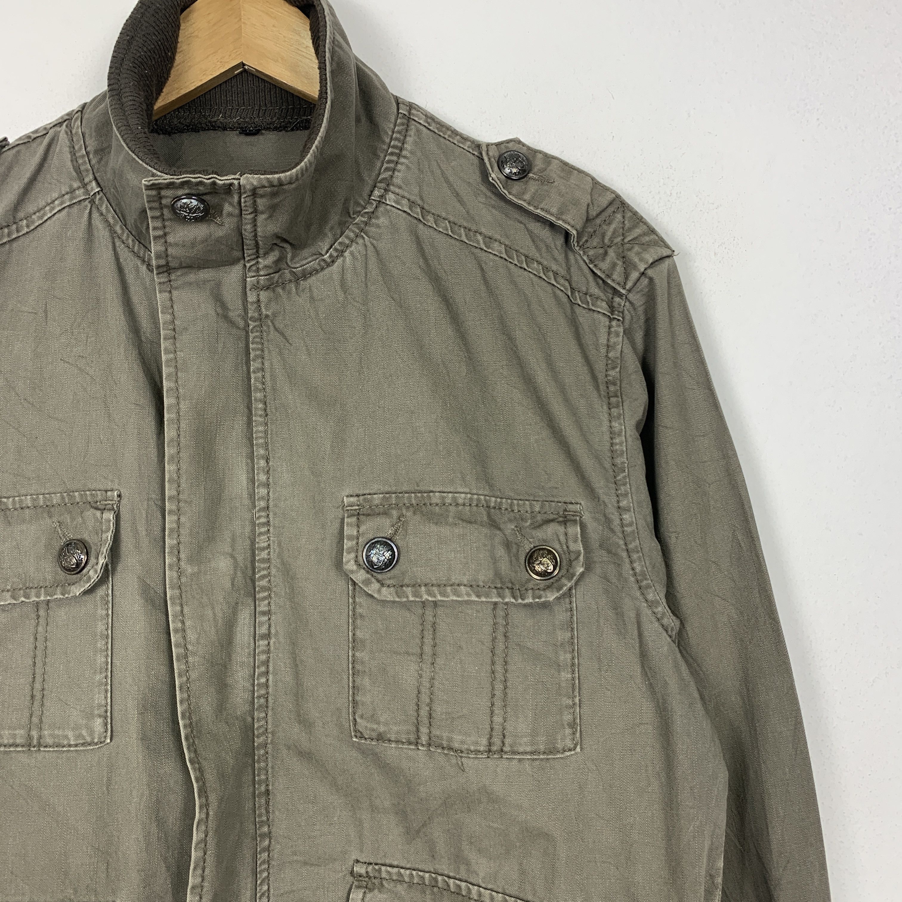 Japanese Brand Vintage Japanese Brand Rugged Multi Pocket Jacket J1349 Size US S / EU 44-46 / 1 - 3 Thumbnail