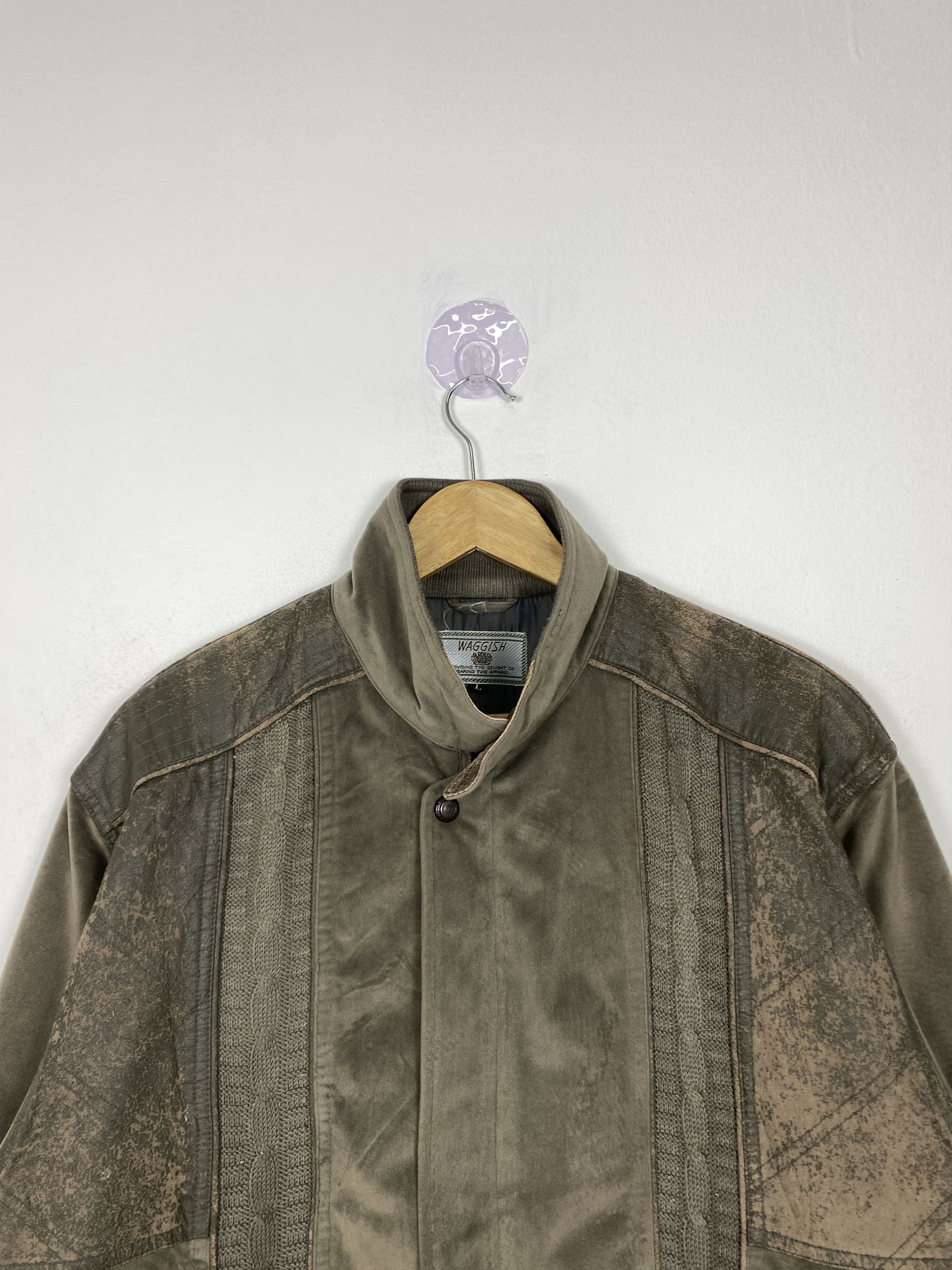 Japanese Brand Vintage Waggish Zip Up Jacket J1327 Size US M / EU 48-50 / 2 - 2 Thumbnail