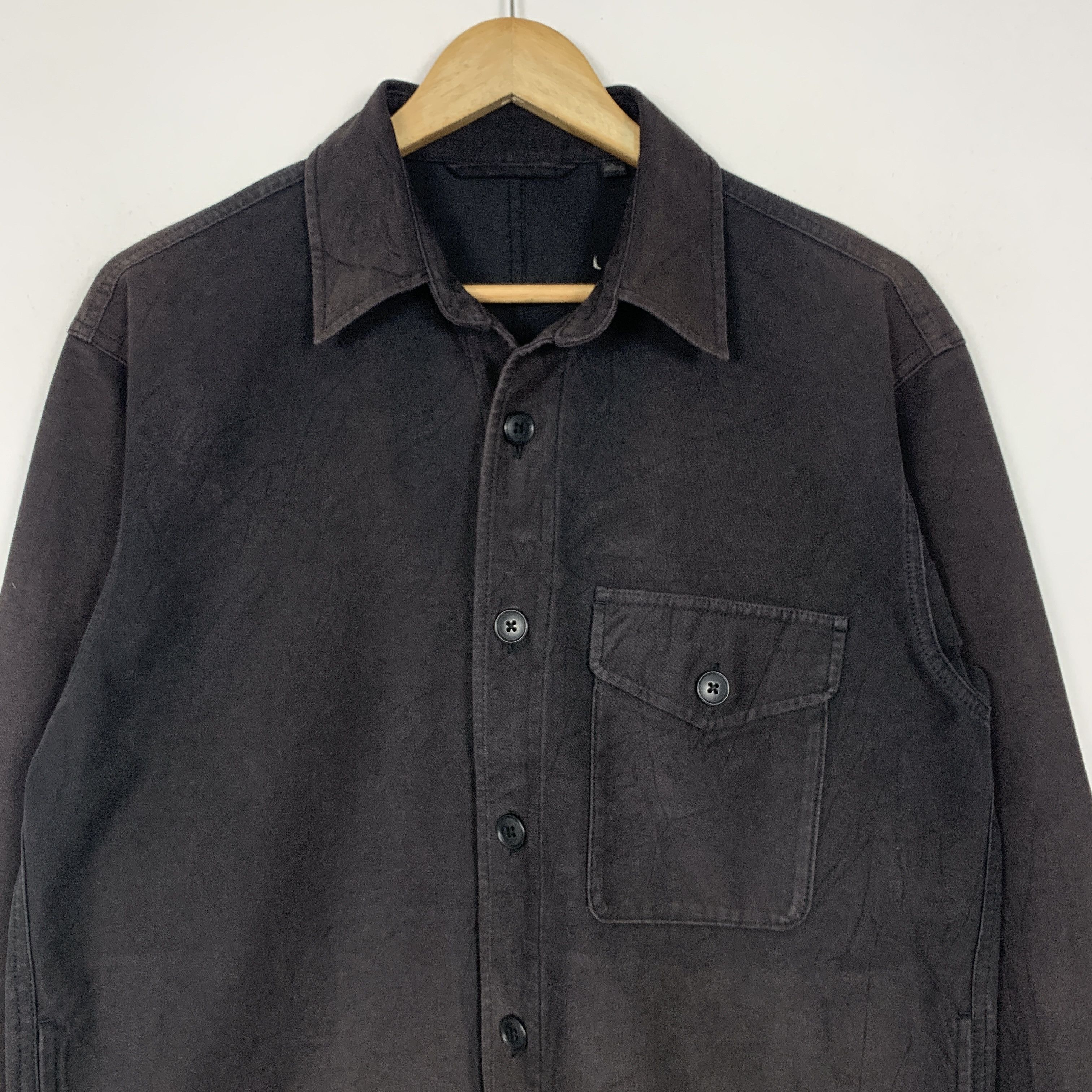 Uniqlo × Vintage Vintage Uniqlo Faded Button Up Jacket Size US S / EU 44-46 / 1 - 2 Thumbnail