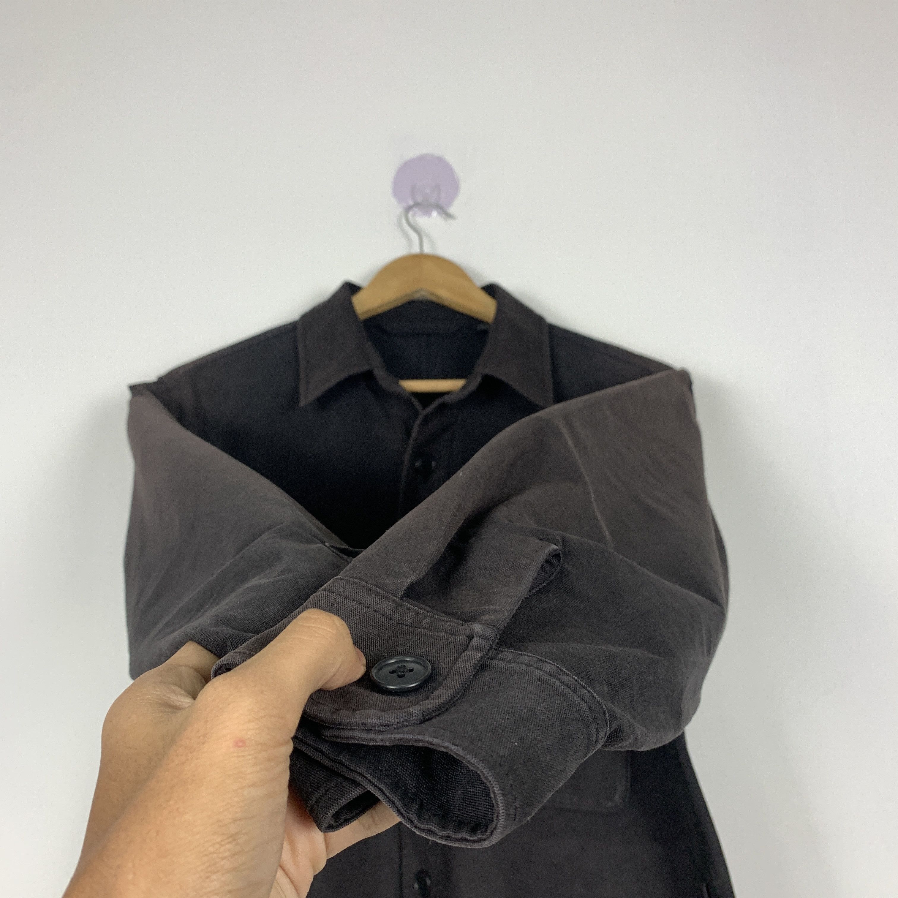 Uniqlo × Vintage Vintage Uniqlo Faded Button Up Jacket Size US S / EU 44-46 / 1 - 5 Thumbnail