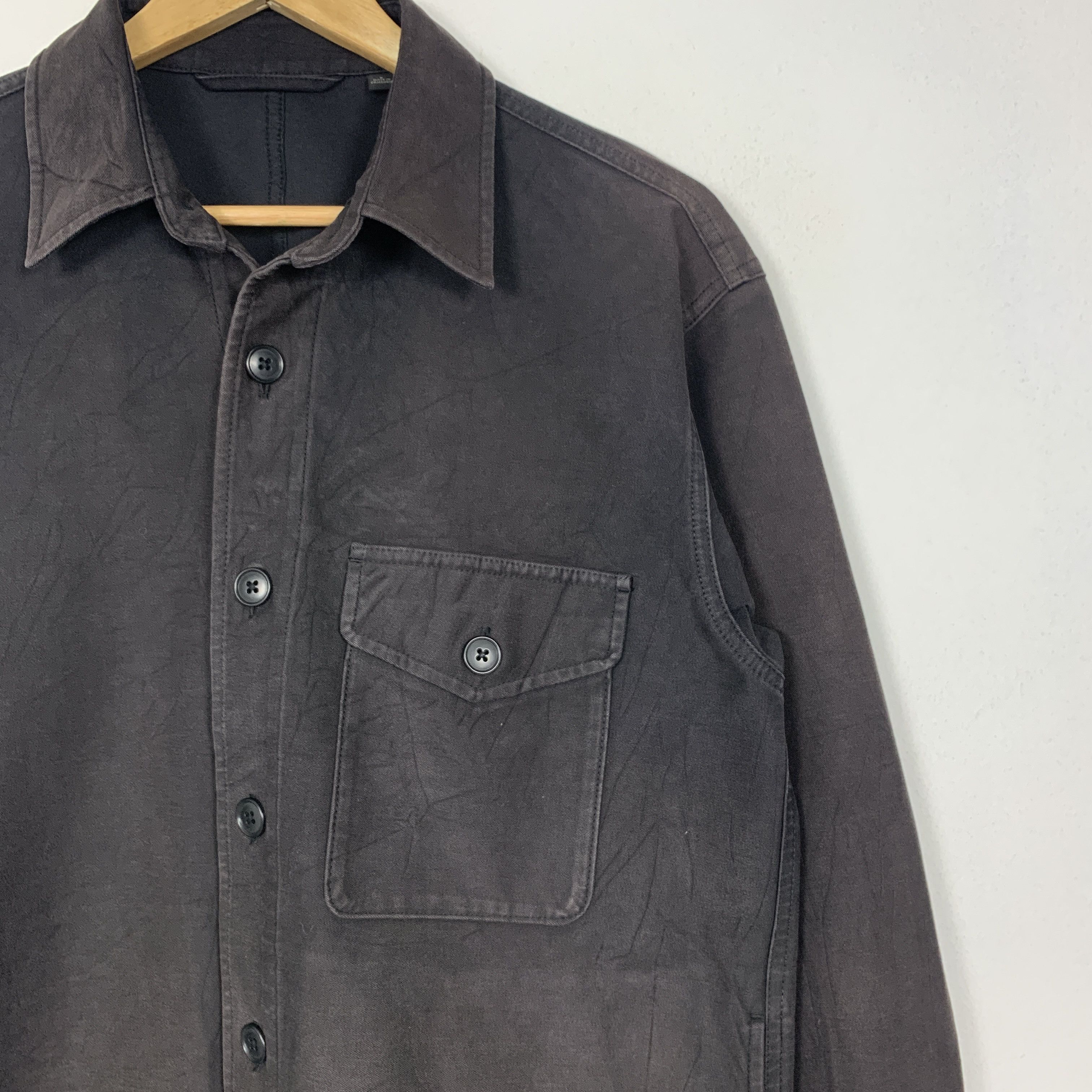 Uniqlo × Vintage Vintage Uniqlo Faded Button Up Jacket Size US S / EU 44-46 / 1 - 3 Thumbnail