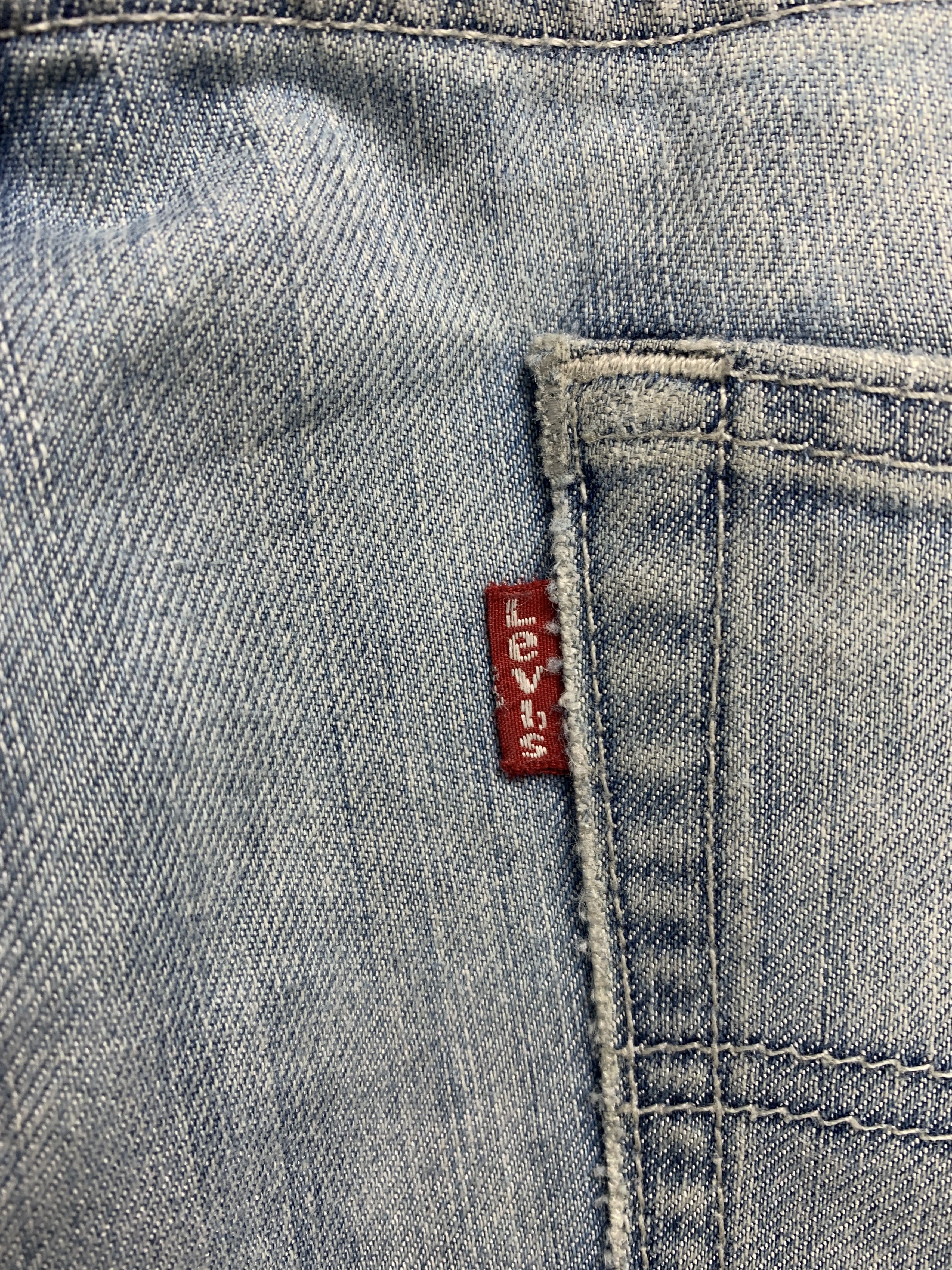 Levi's Vintage LEVI'S 511 Faded Men Slim Fit Light Wash Jeans Size US 33 - 10 Thumbnail