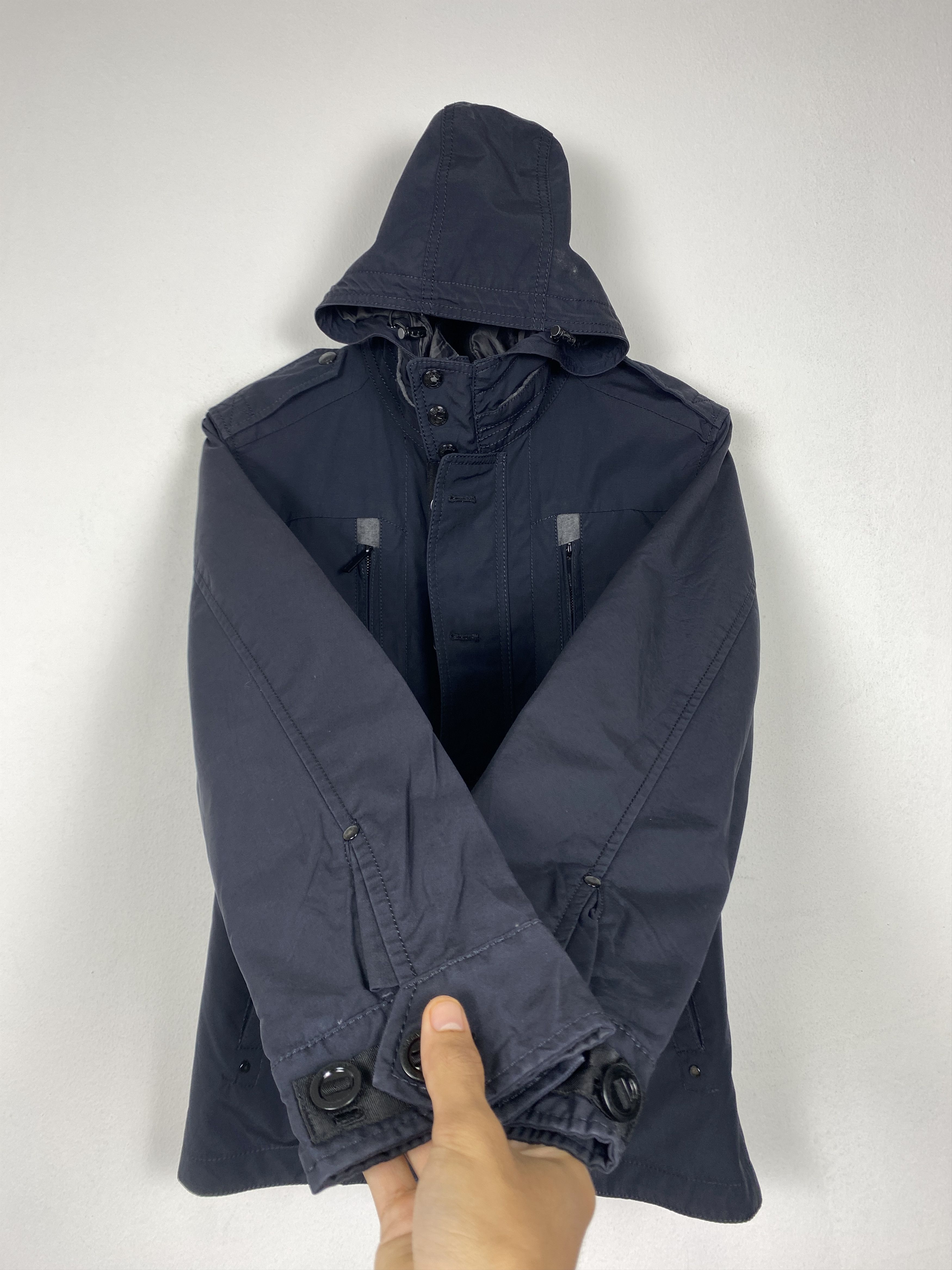 Zara Vintage Zara Man Hoodie Zip Up Jacket J1325 Size US S / EU 44-46 / 1 - 9 Thumbnail
