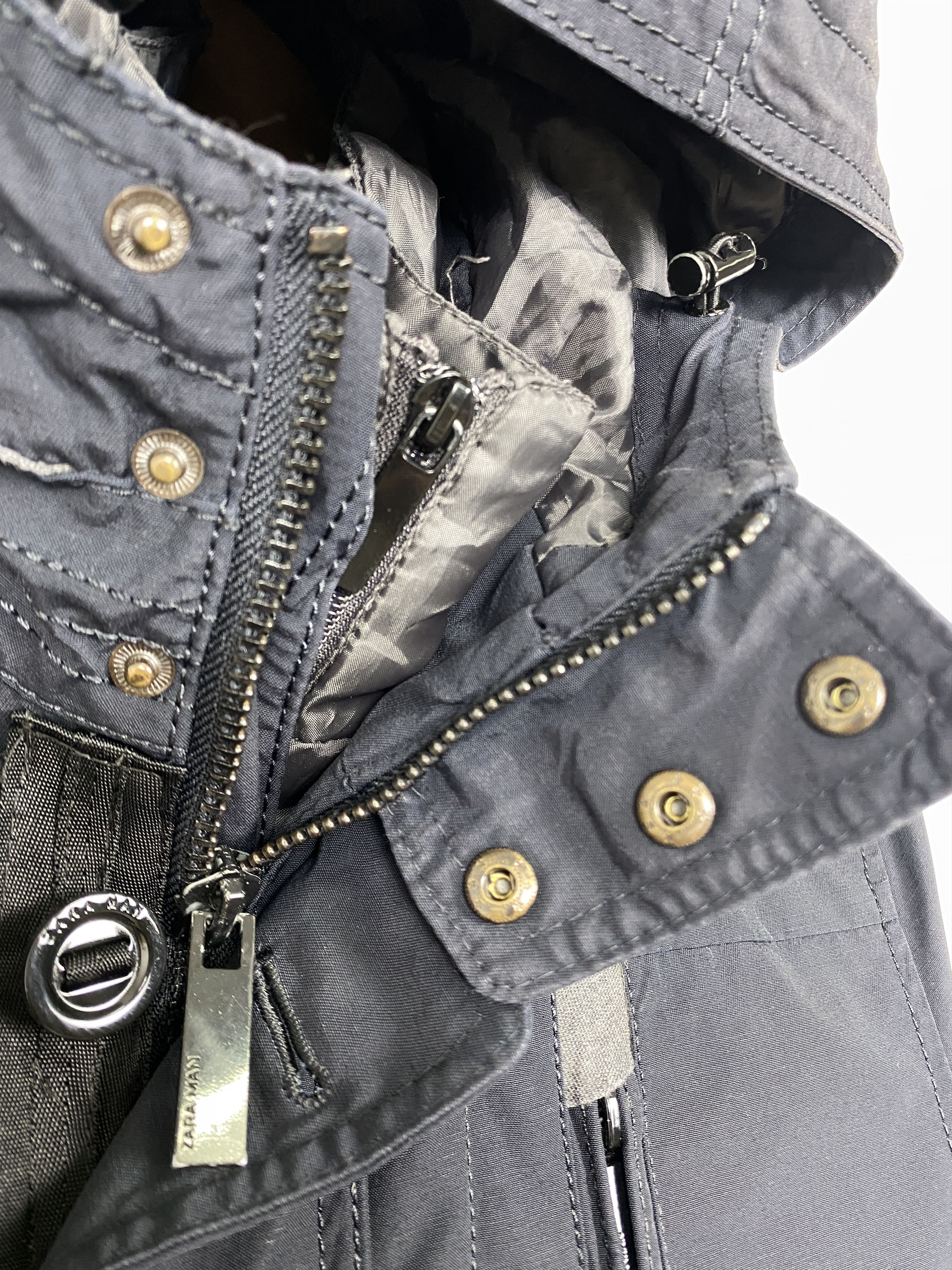 Zara Vintage Zara Man Hoodie Zip Up Jacket J1325 Size US S / EU 44-46 / 1 - 7 Thumbnail