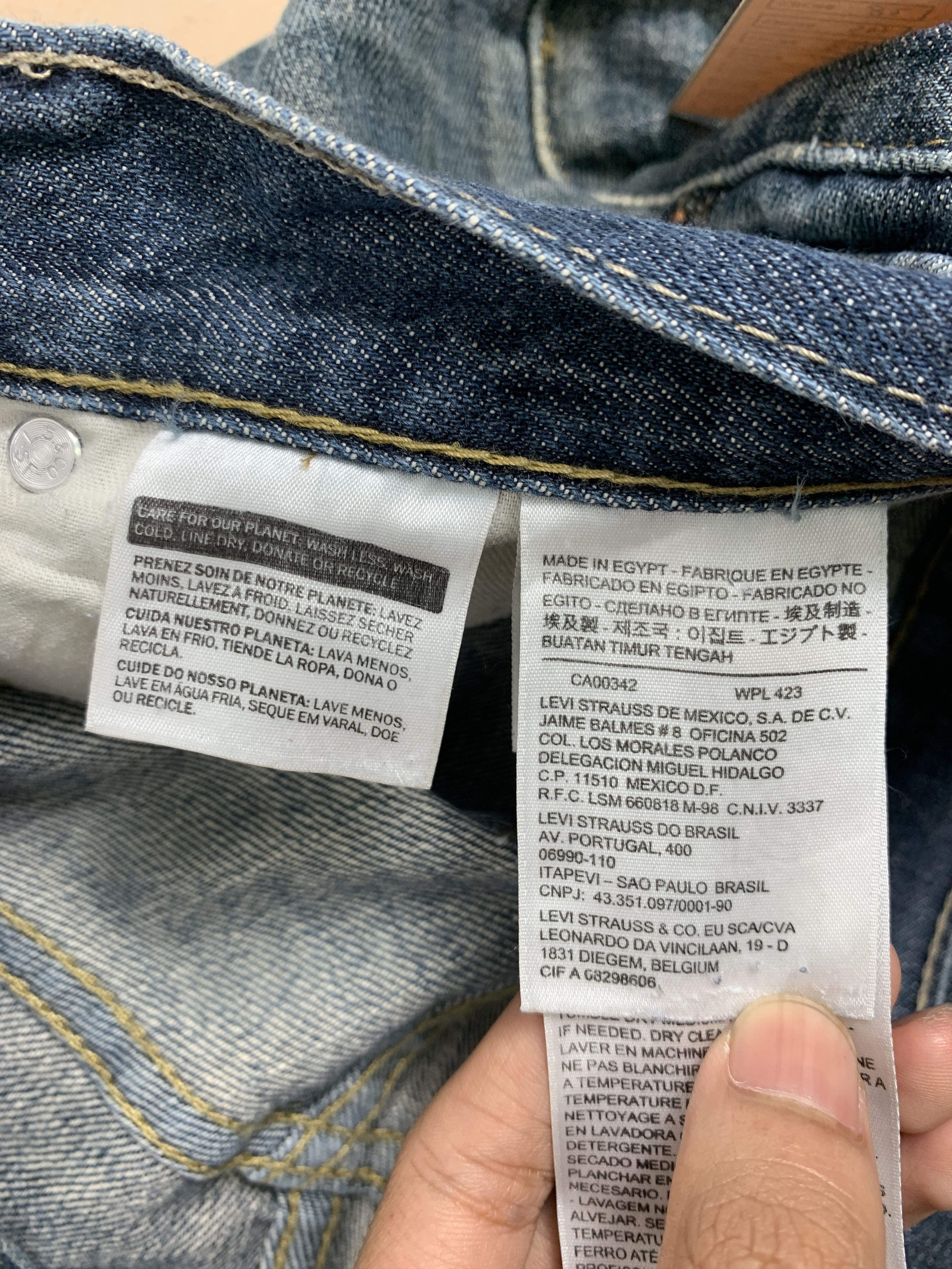 Levi's Vintage LEVI'S 505 Regular Faded Mid Wash Jeans Size US 38 / EU 54 - 9 Thumbnail
