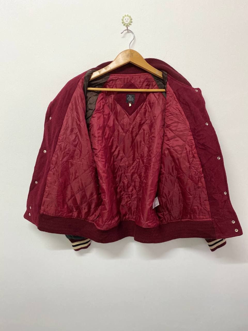 Japanese Brand Varsity Jacket Wool Vertex Patches Nice Colour Size US L / EU 52-54 / 3 - 3 Thumbnail