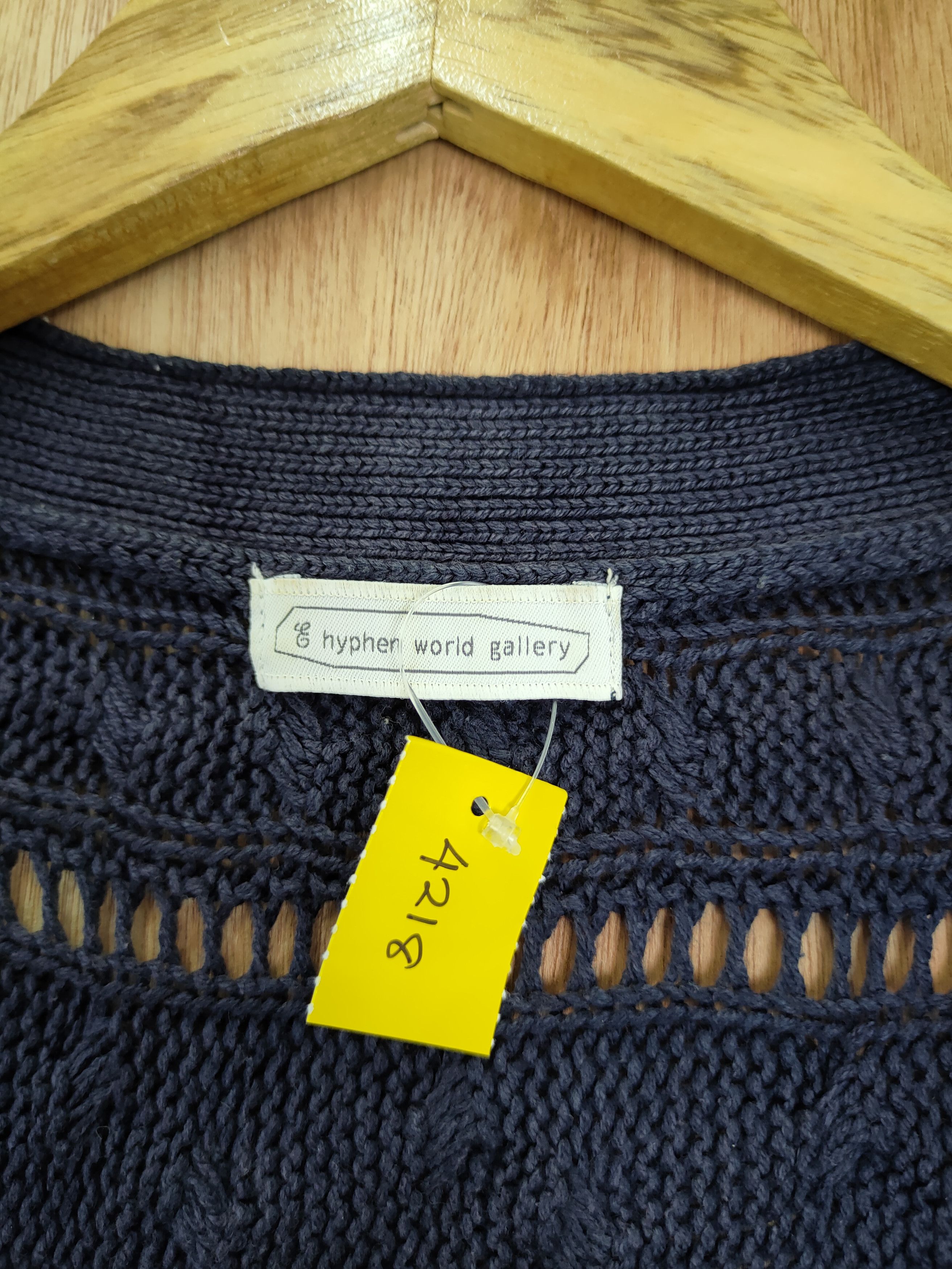 Faded Glory × Japanese Brand Hypen World Gallery cardigan knitwear navajo vintage #4218 Size US M / EU 48-50 / 2 - 5 Thumbnail