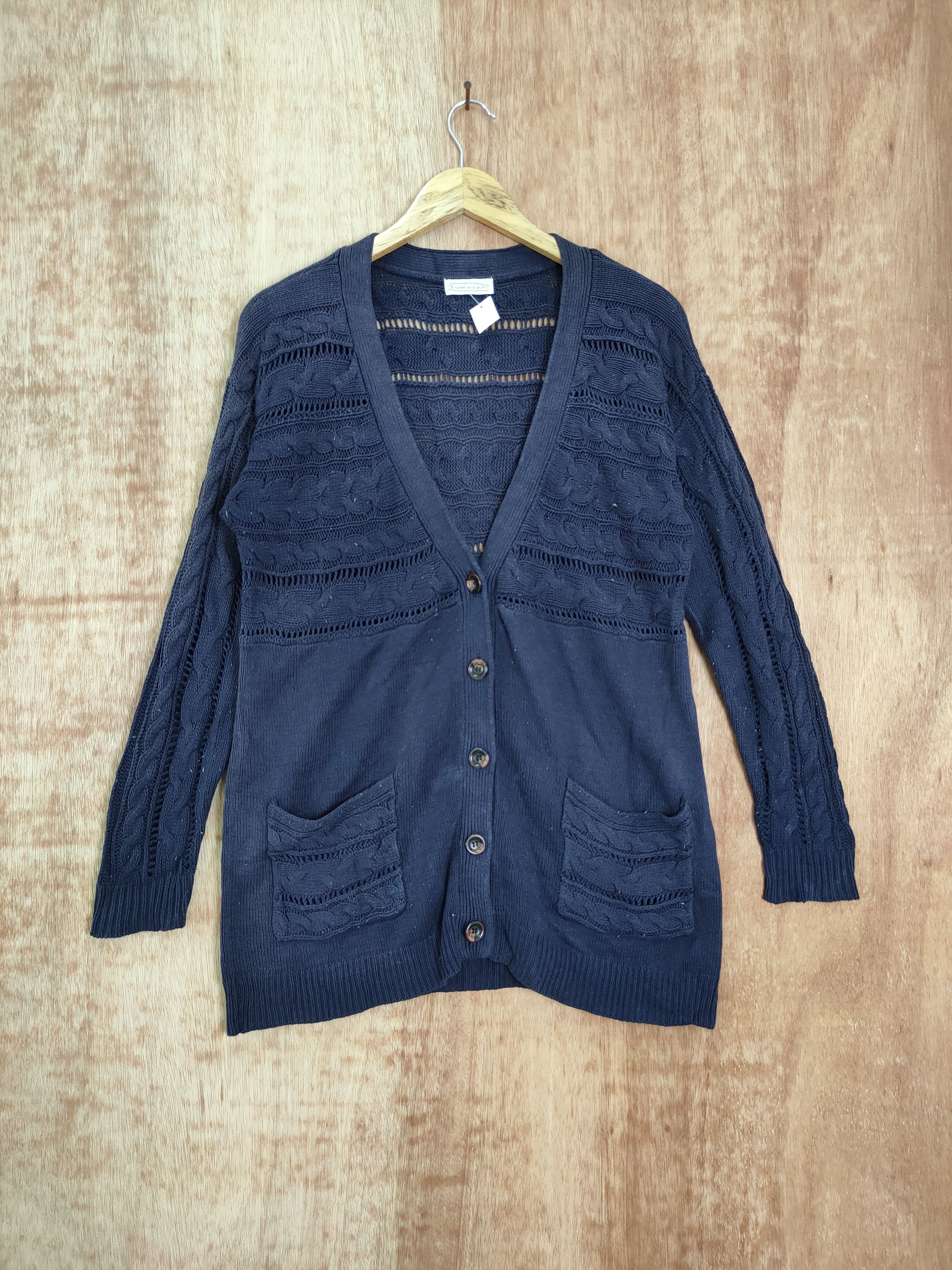 Faded Glory × Japanese Brand Hypen World Gallery cardigan knitwear navajo vintage #4218 Size US M / EU 48-50 / 2 - 1 Thumbnail