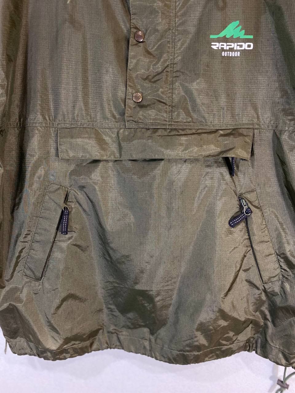 Japanese Brand Vintage Rapido Nature anorak Half Zipper jacket Size US XL / EU 56 / 4 - 3 Thumbnail