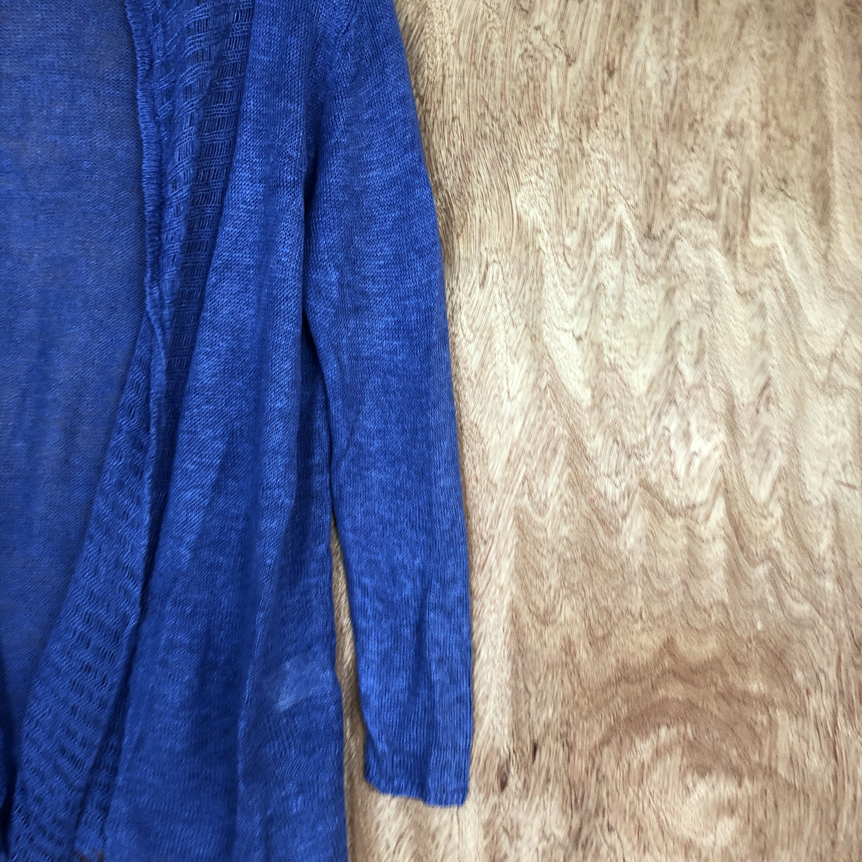 Vintage DLL Lemiore crochet knitwear Cardigan vintage japan #c447 Size US M / EU 48-50 / 2 - 5 Thumbnail