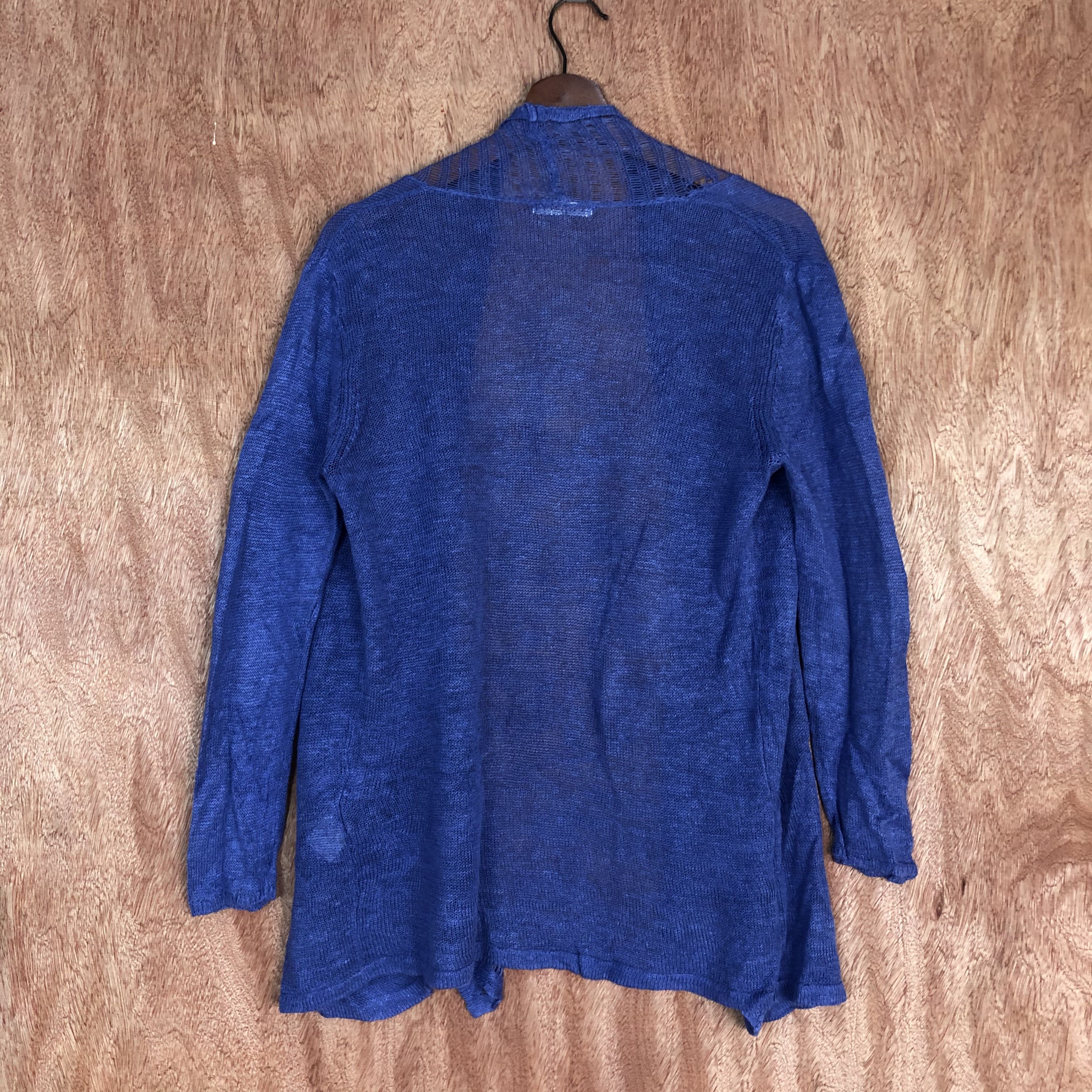 Vintage DLL Lemiore crochet knitwear Cardigan vintage japan #c447 Size US M / EU 48-50 / 2 - 8 Thumbnail
